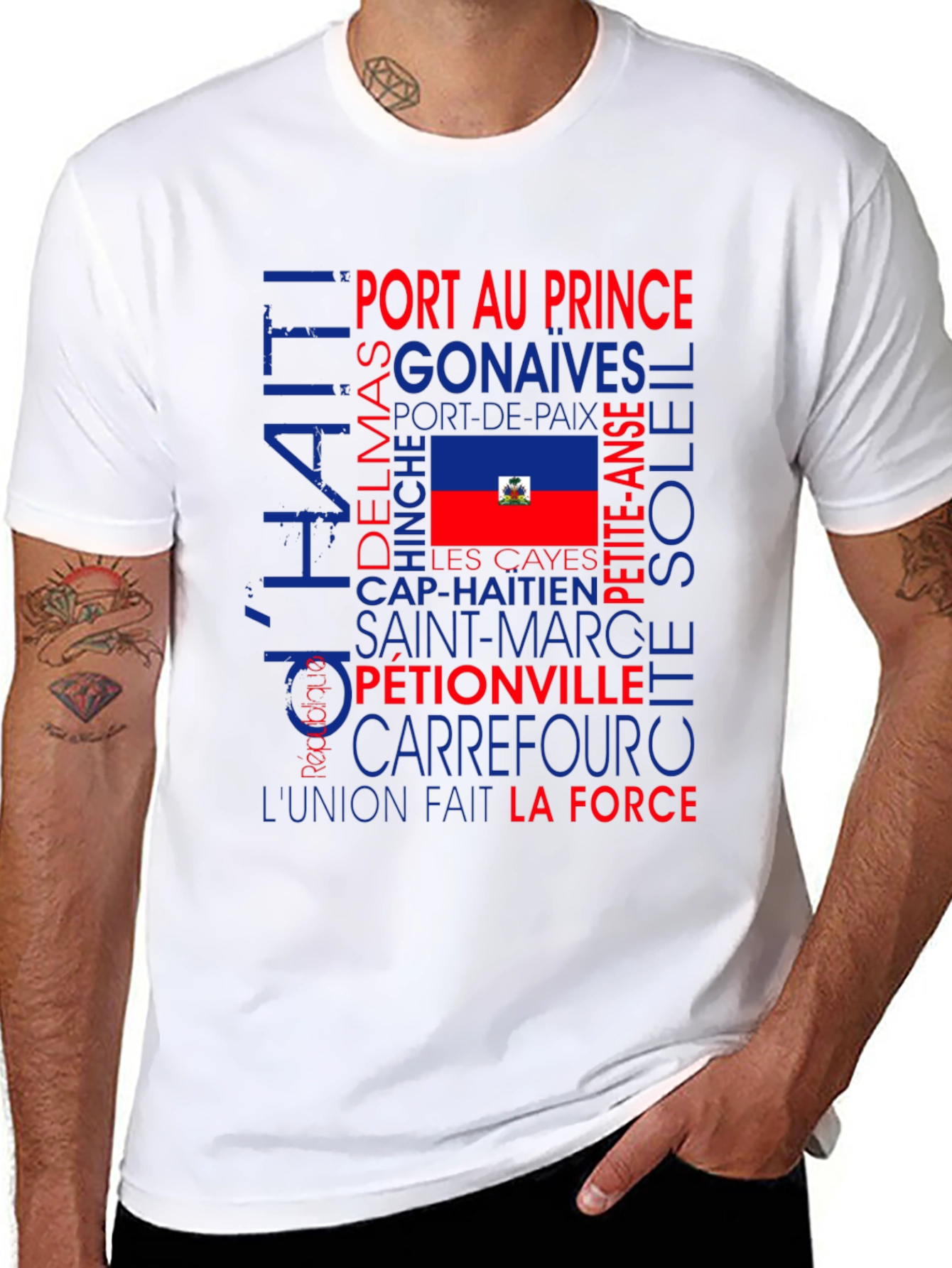 Haiti Cities Pride T-Shirt