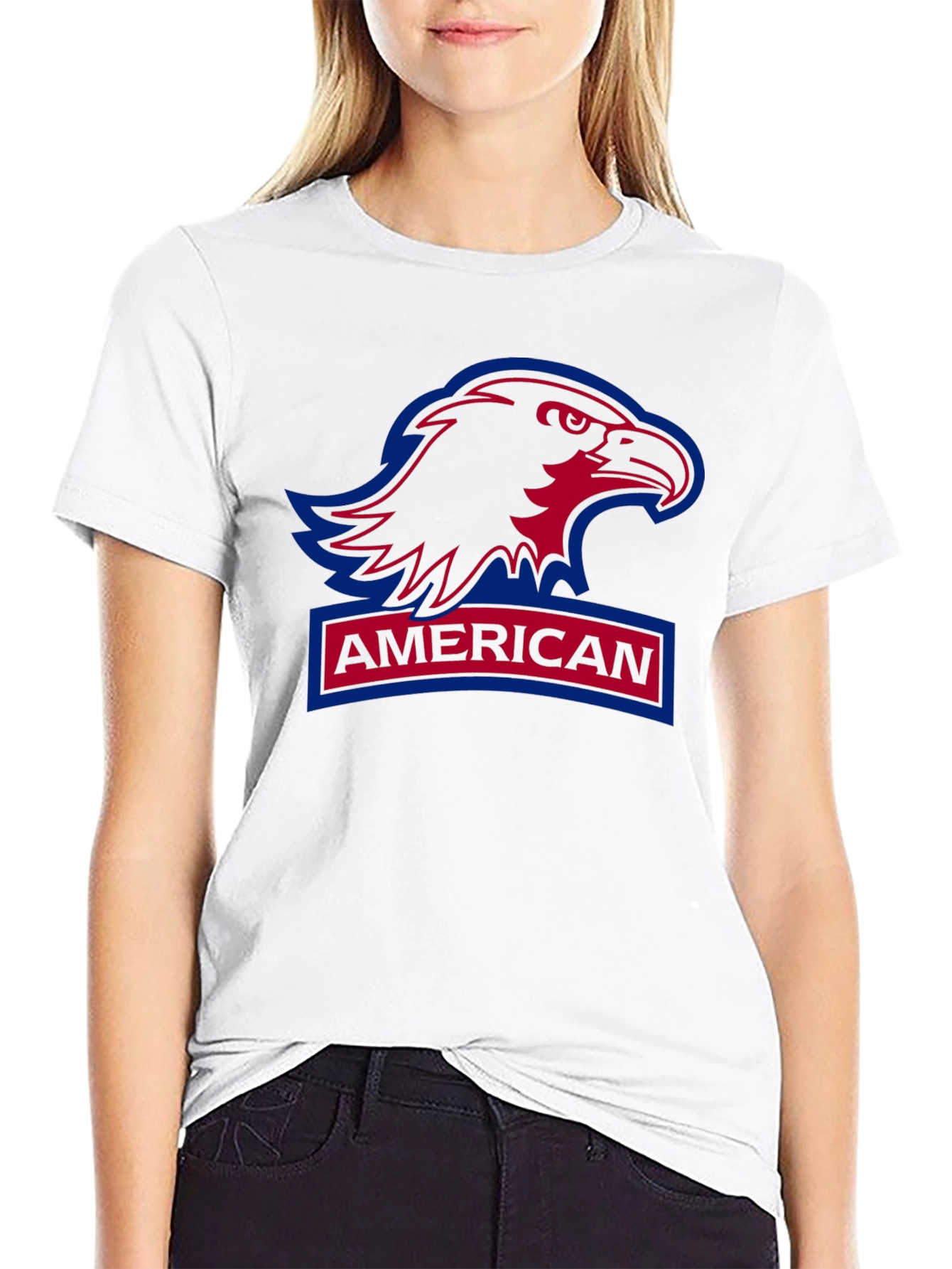 American Eagle Graphic Tee - Patriotic Style