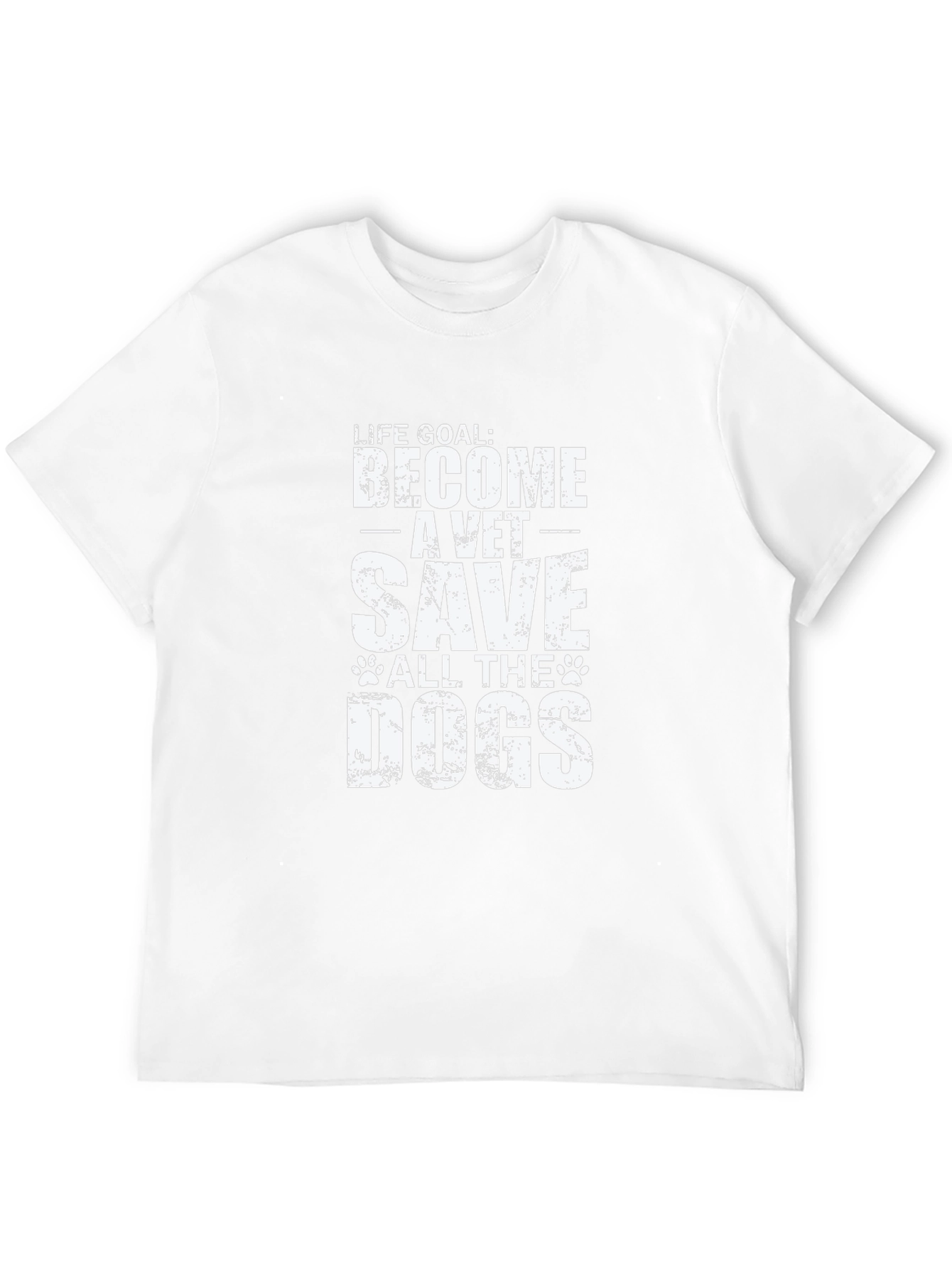 Vet Life Goal T-Shirt - Save the Dogs!