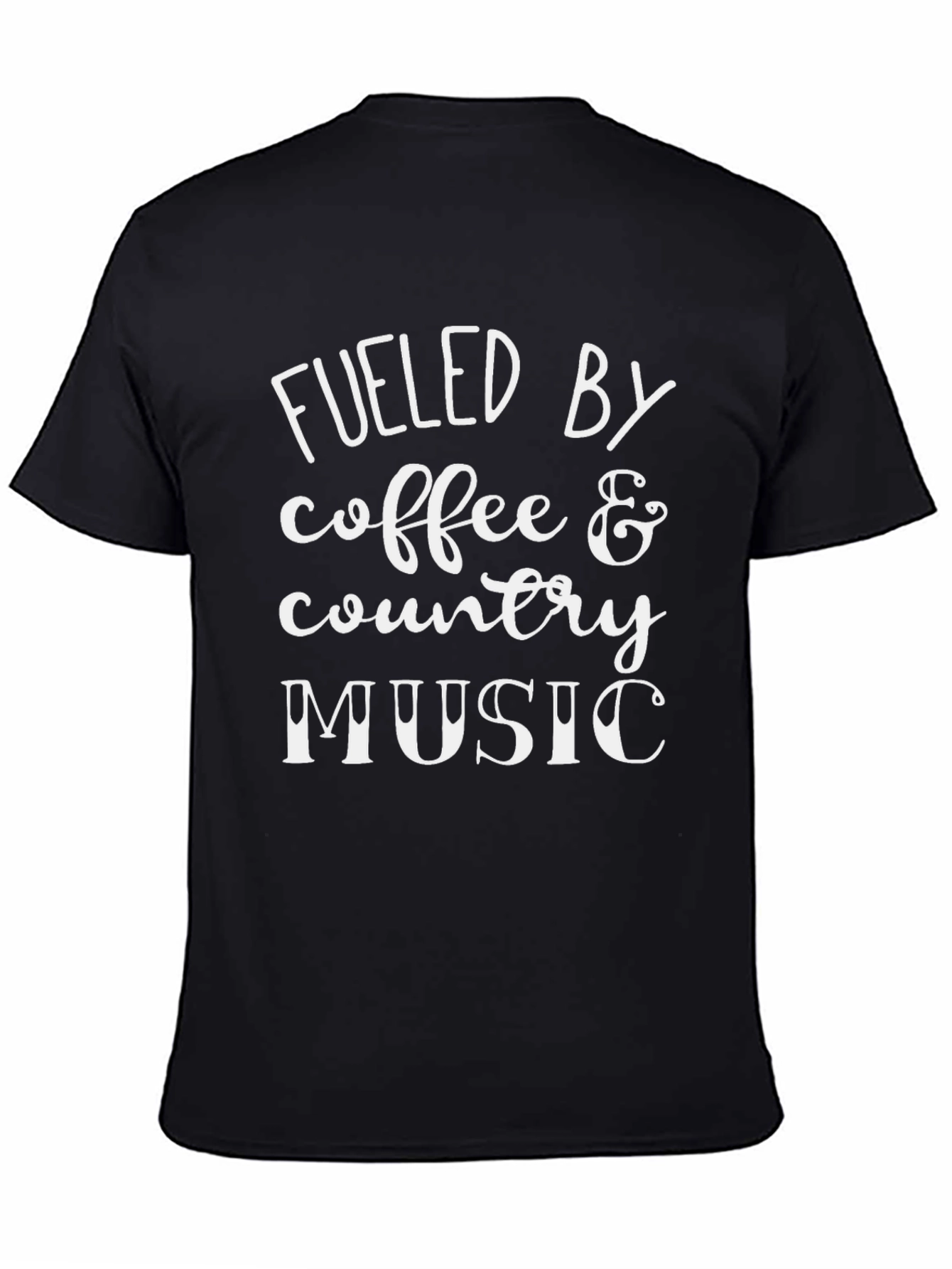 Fueled by Coffee & Country Music T-Shirt