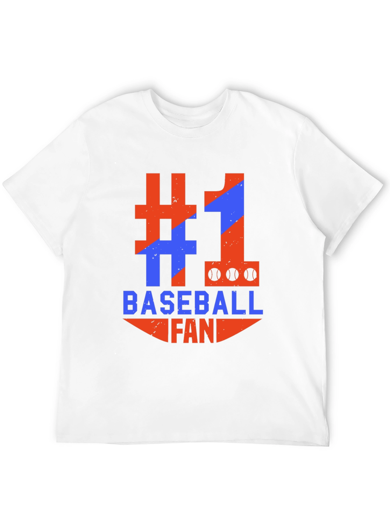 #1 Baseball Fan T-Shirt - Sports Apparel