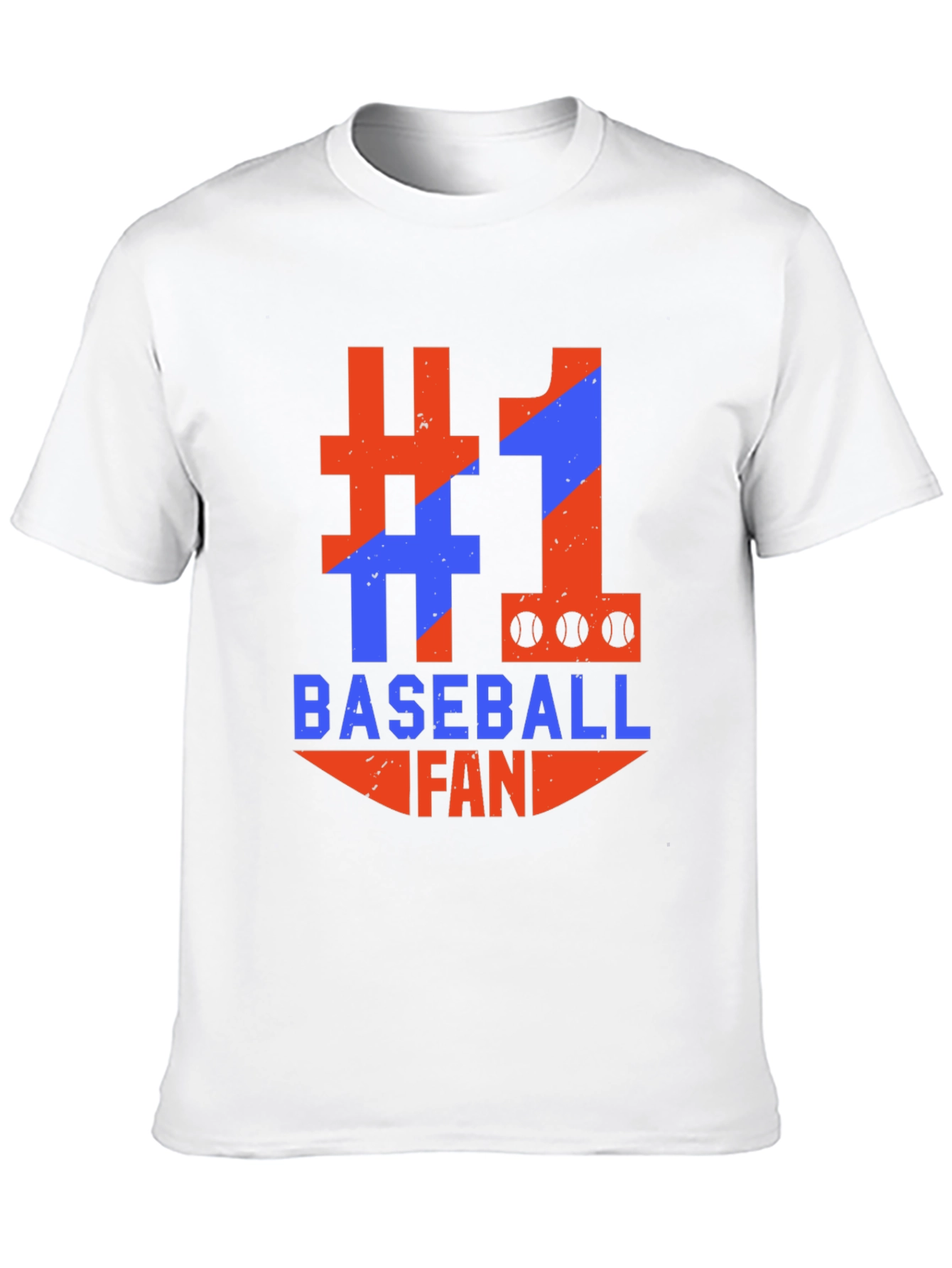 #1 Baseball Fan T-Shirt - Sports Apparel