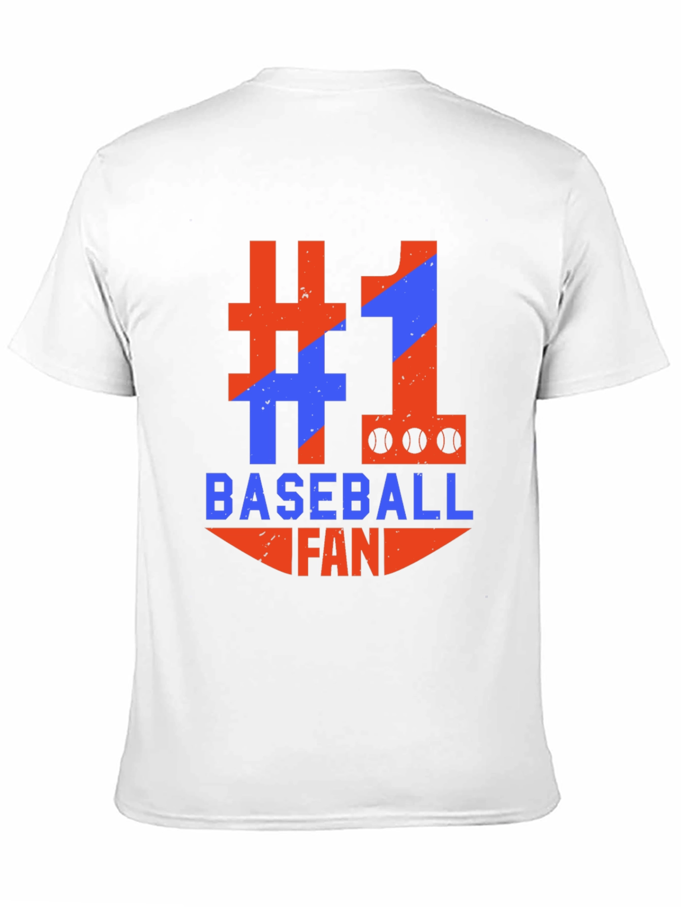 #1 Baseball Fan T-Shirt - Sports Apparel