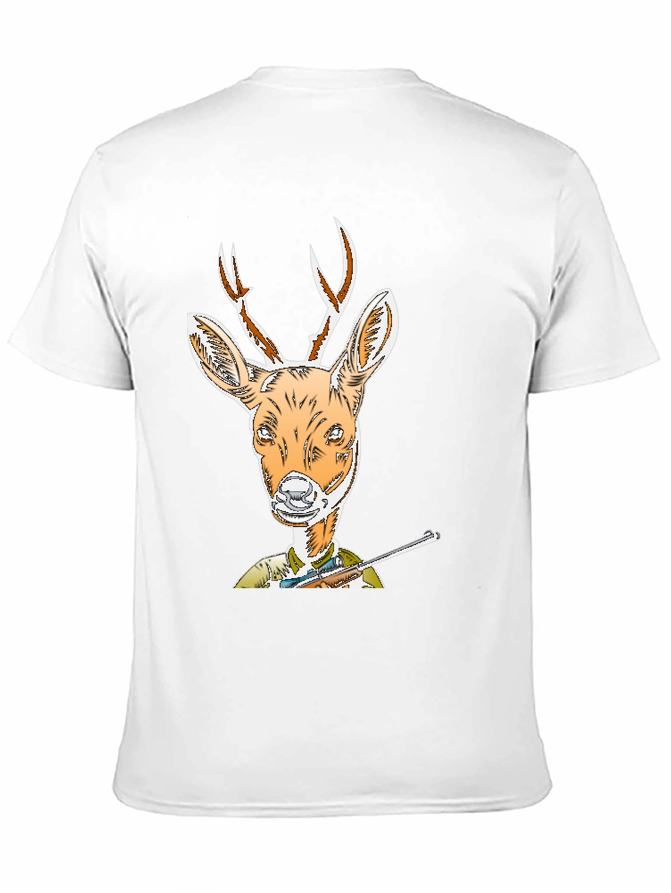 Deer Hunter T-Shirt Novelty Animal Tee