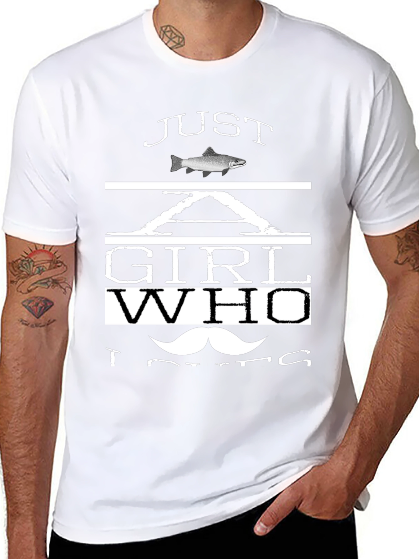 Just A Girl Who Loves Fish T-Shirt