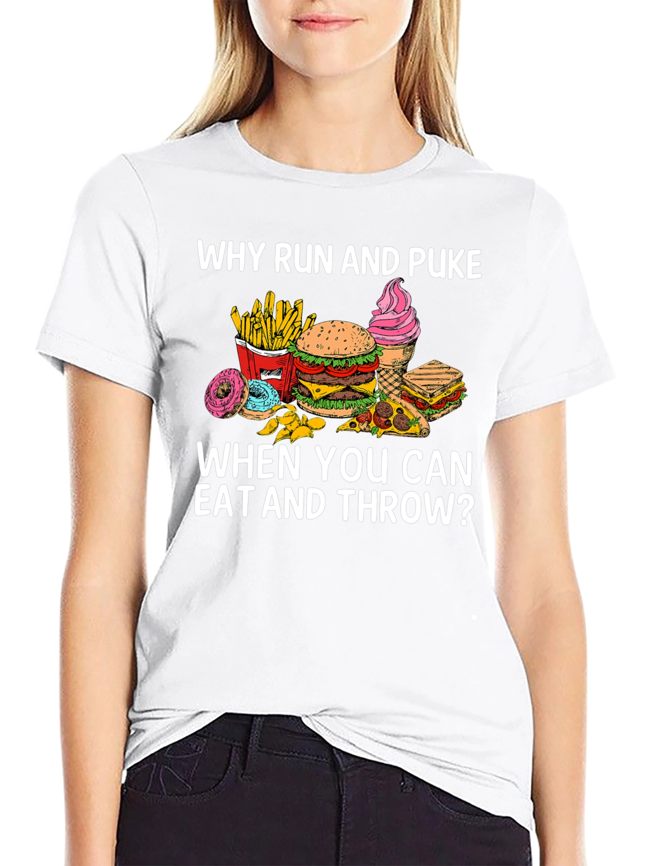 Eat and Throw Graphic Tee