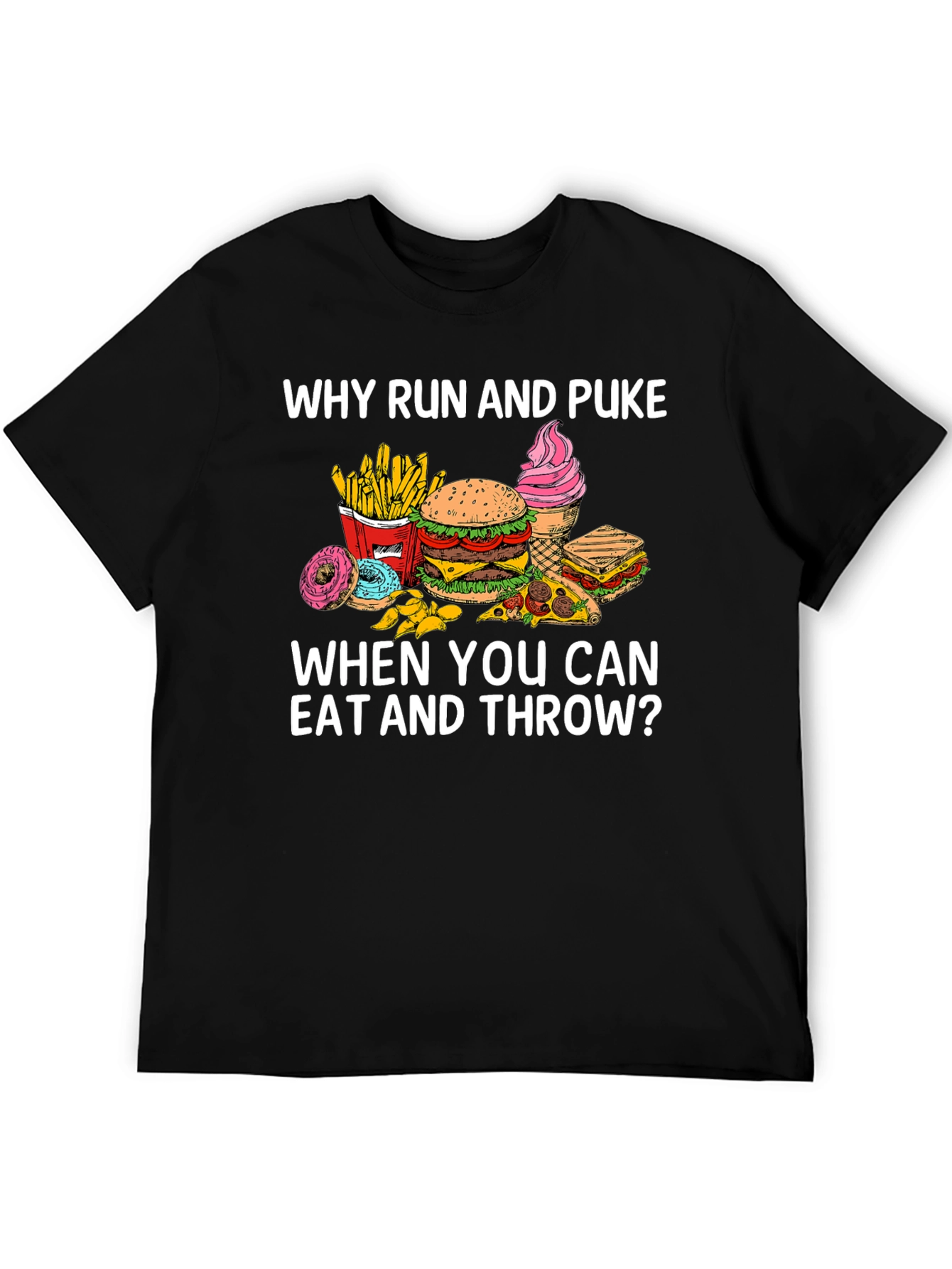 Eat and Throw Graphic Tee