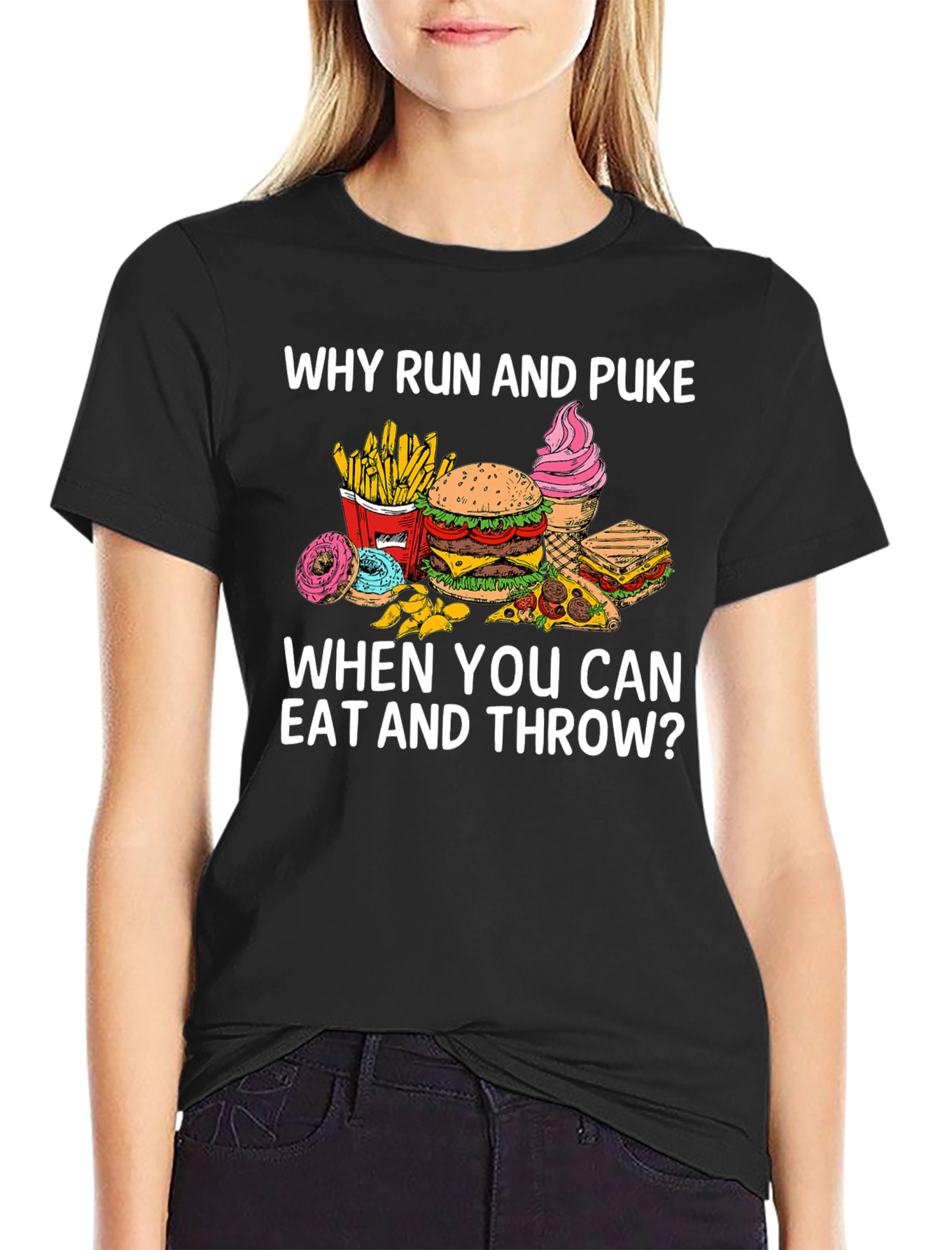 Eat and Throw Graphic Tee