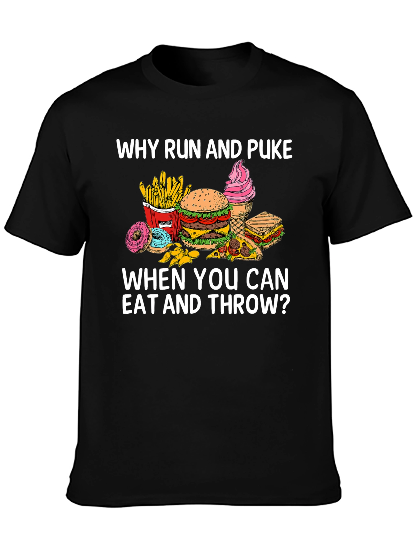 Eat and Throw Graphic Tee