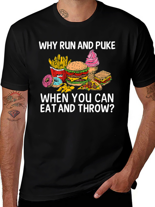 Eat and Throw Graphic Tee