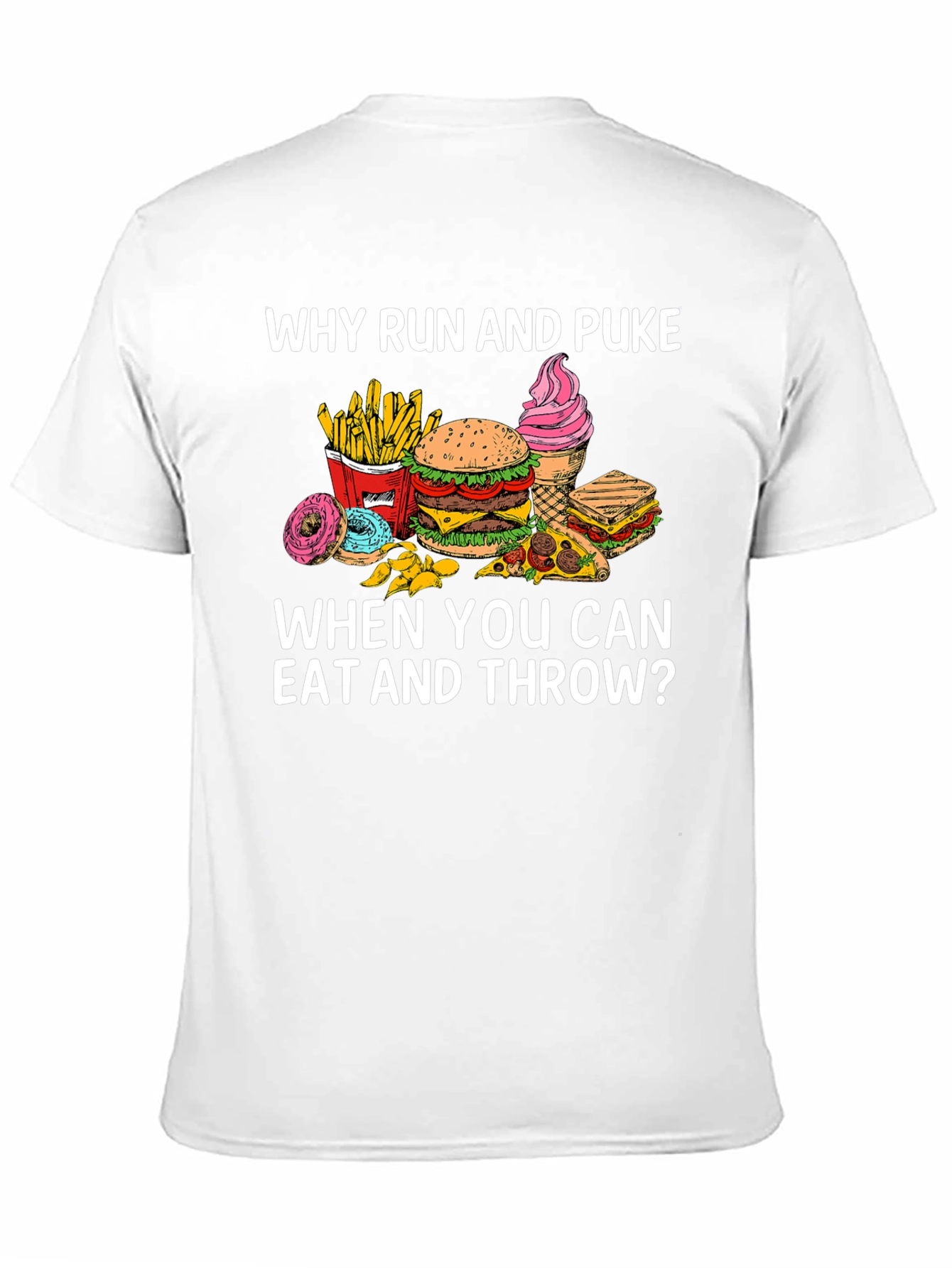 Eat and Throw Graphic Tee
