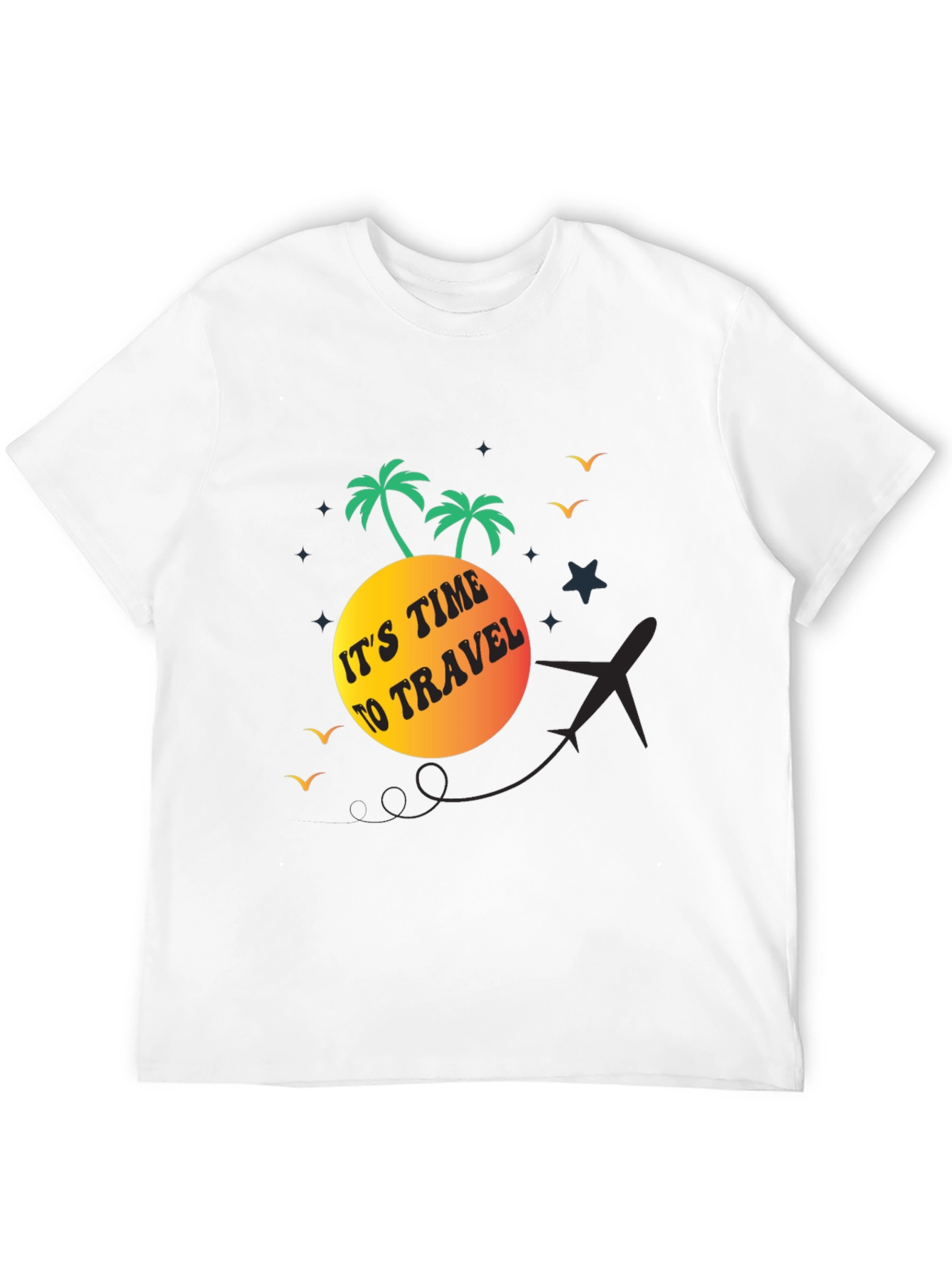 Its Time To Travel Graphic Tee