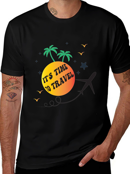 Its Time To Travel Graphic Tee