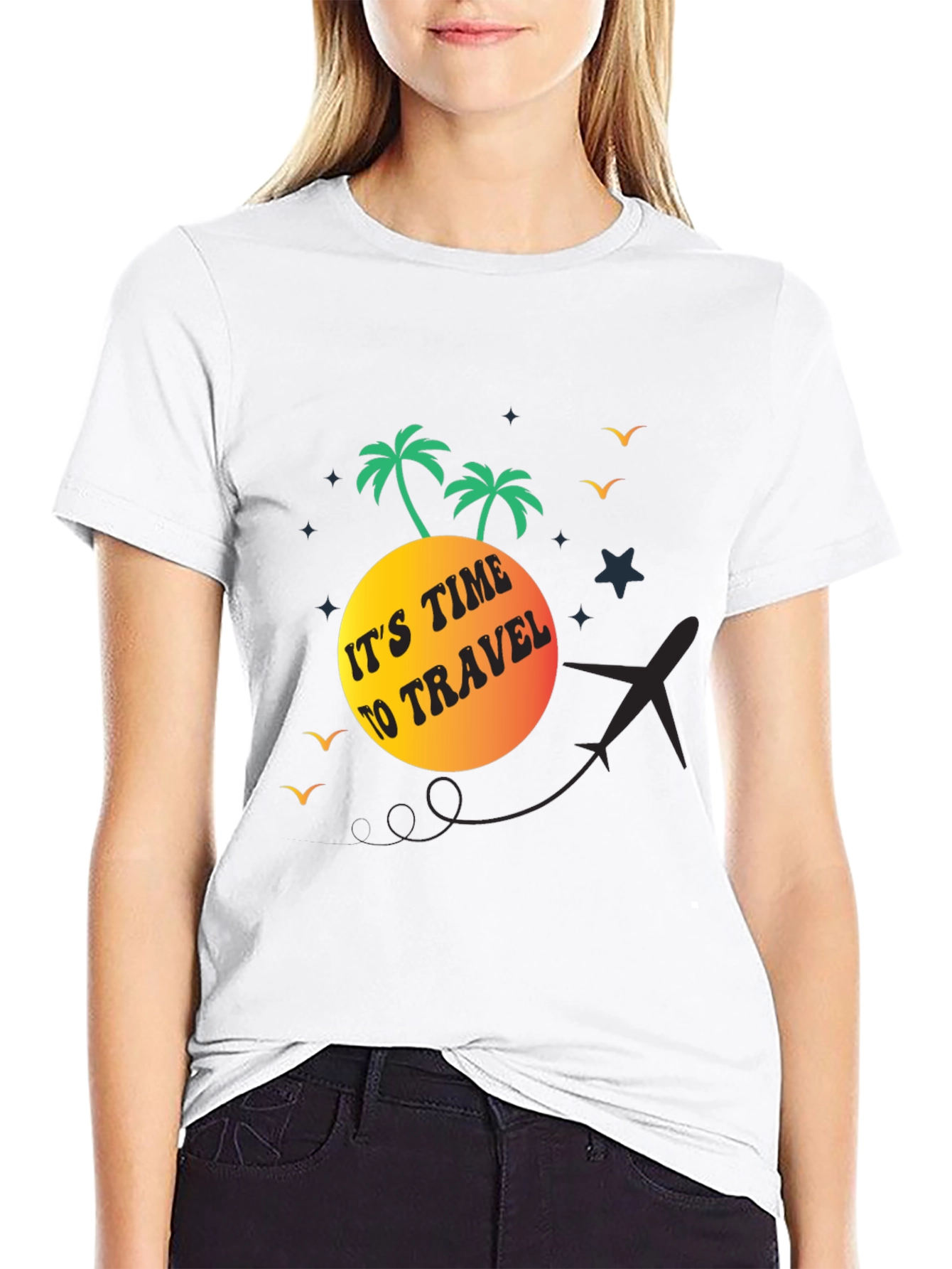 Its Time To Travel Graphic Tee