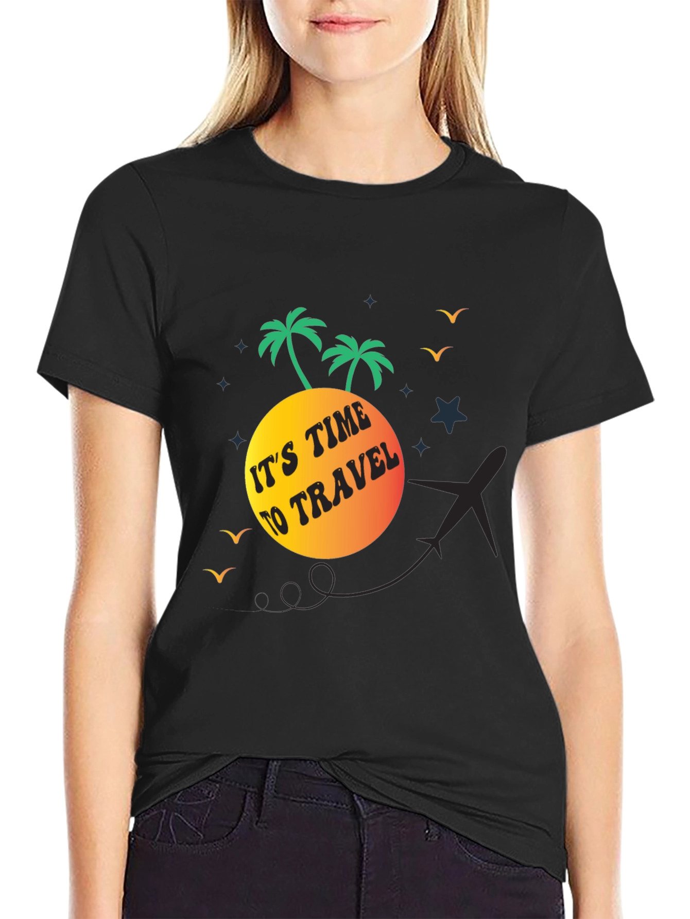 Its Time To Travel Graphic Tee