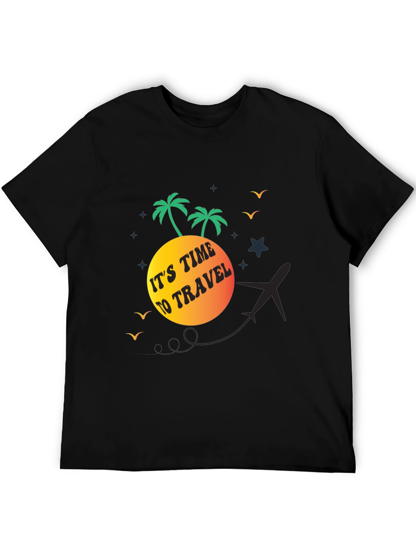 Its Time To Travel Graphic Tee