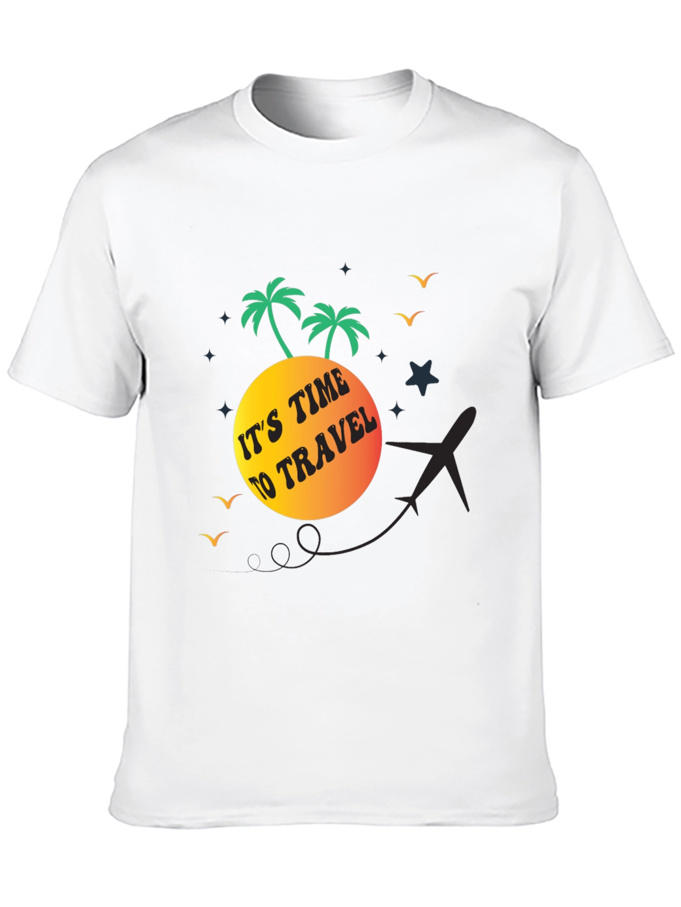 Its Time To Travel Graphic Tee
