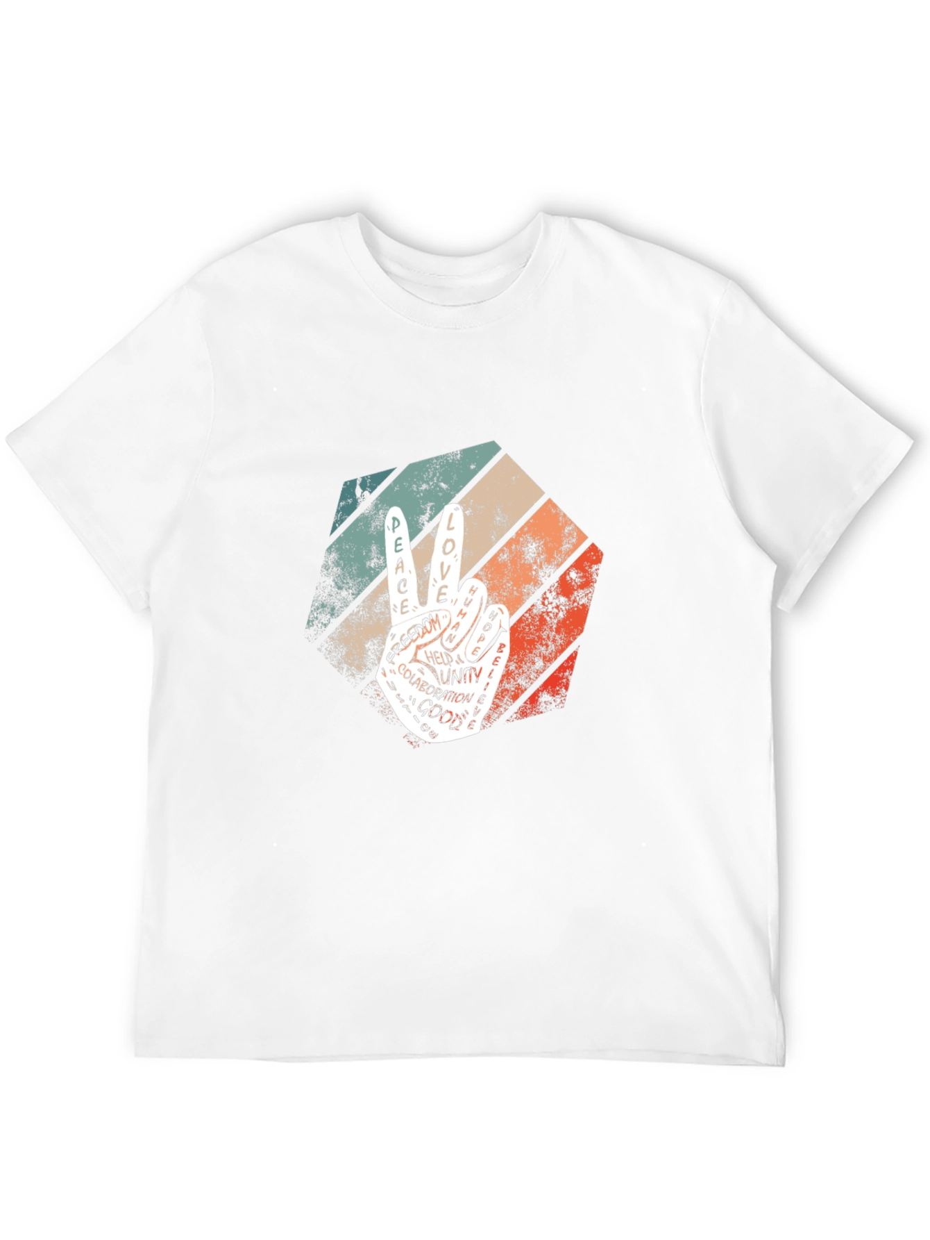 Peace Sign T-Shirt - Retro Style Graphic Tee