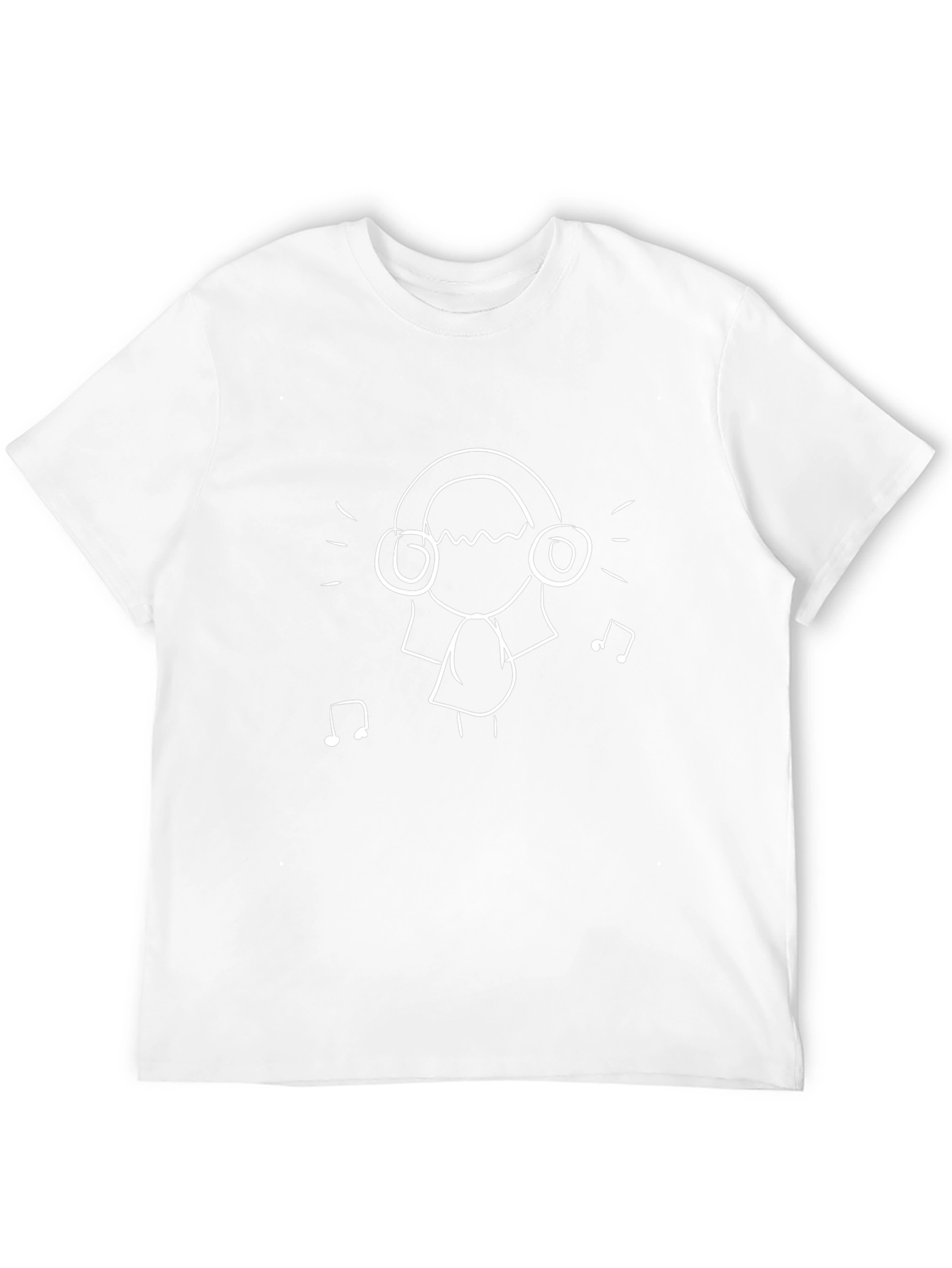 Cool Music Lovers Black T-Shirt