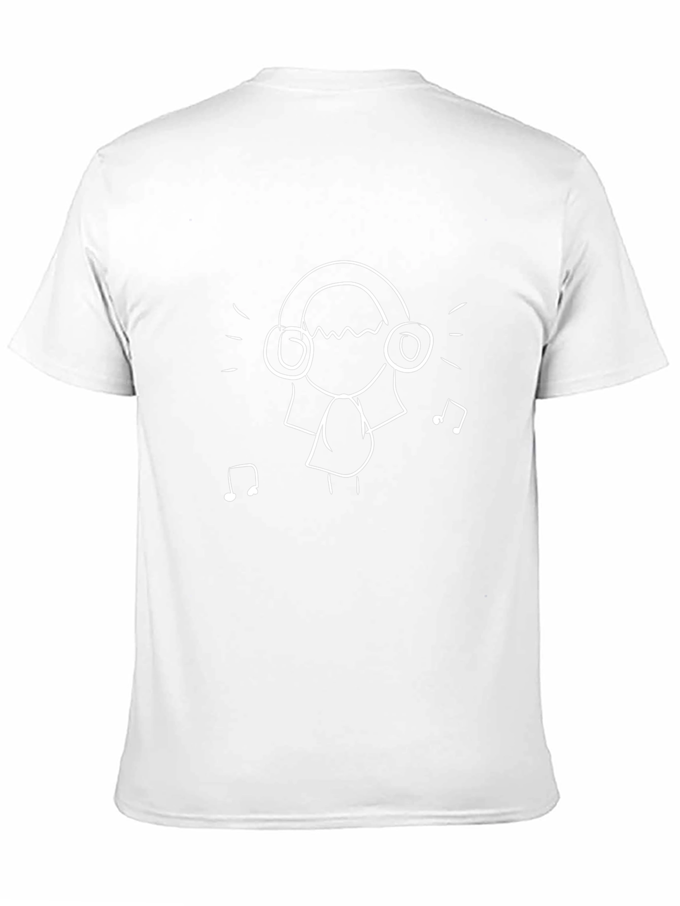 Cool Music Lovers Black T-Shirt