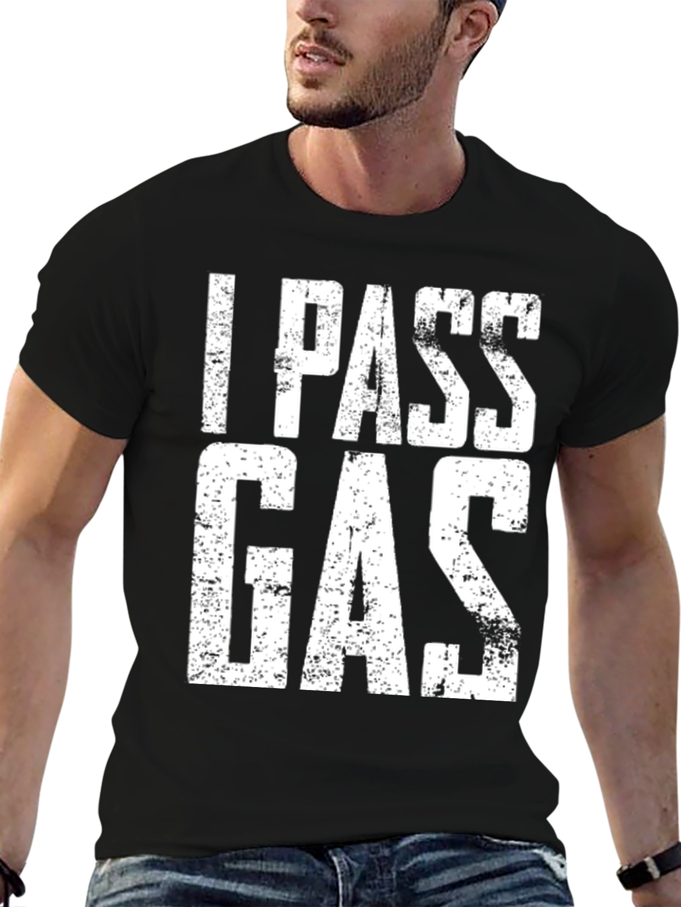 I PASS GAS Funny Graphic T-Shirt