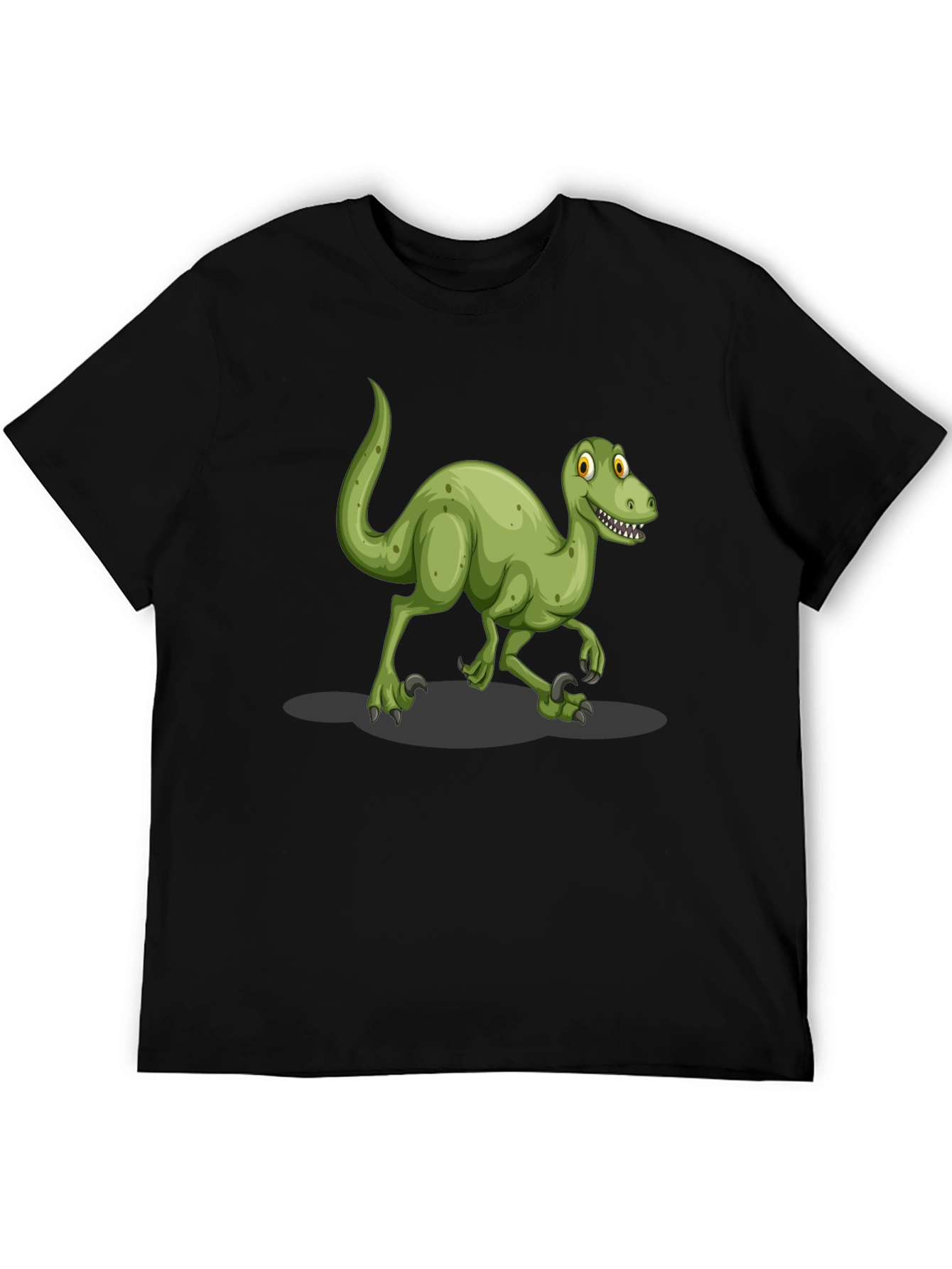 Dinosaur Graphic T-Shirt - Black