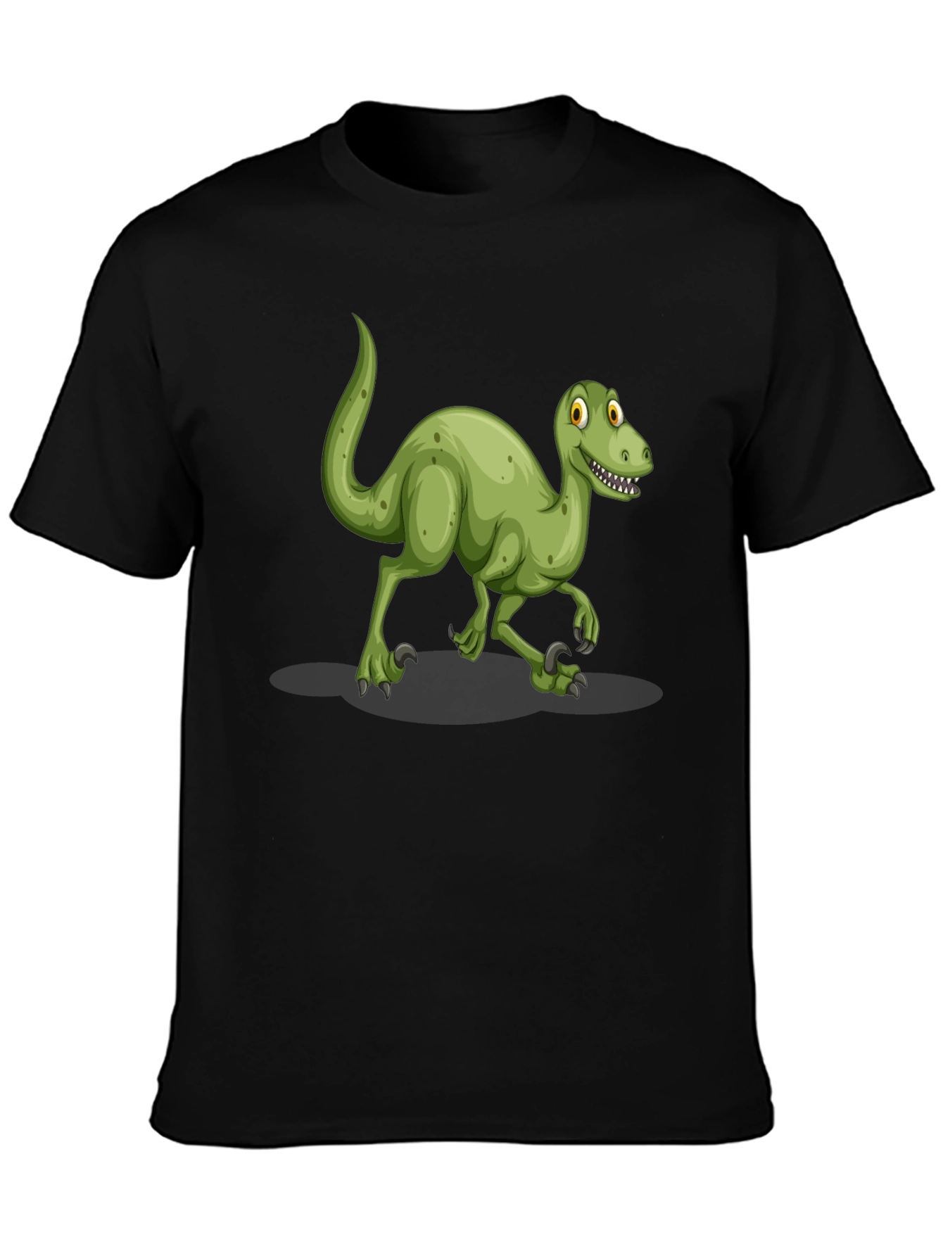 Dinosaur Graphic T-Shirt - Black