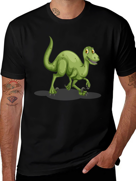 Dinosaur Graphic T-Shirt - Black