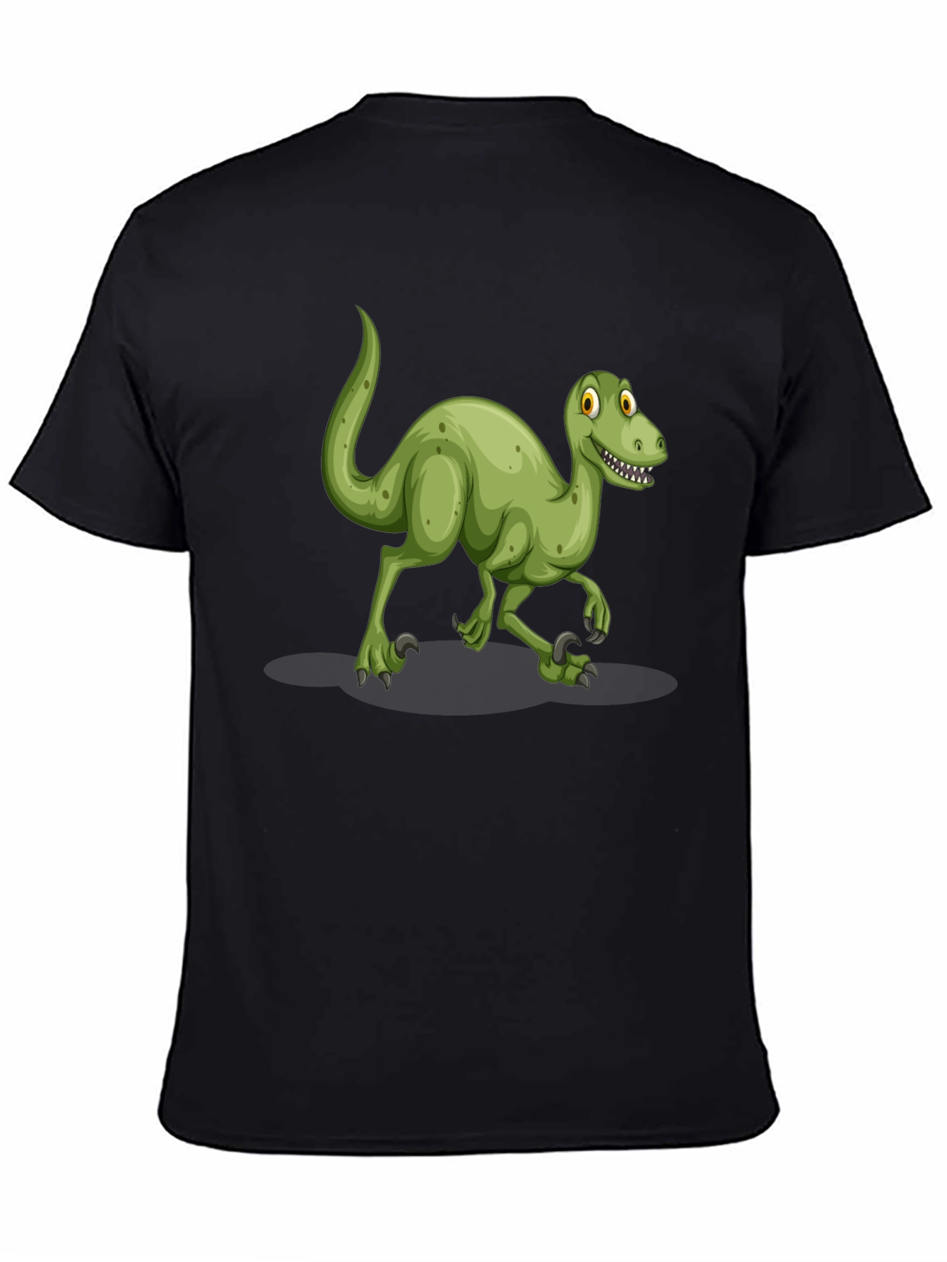 Dinosaur Graphic T-Shirt - Black