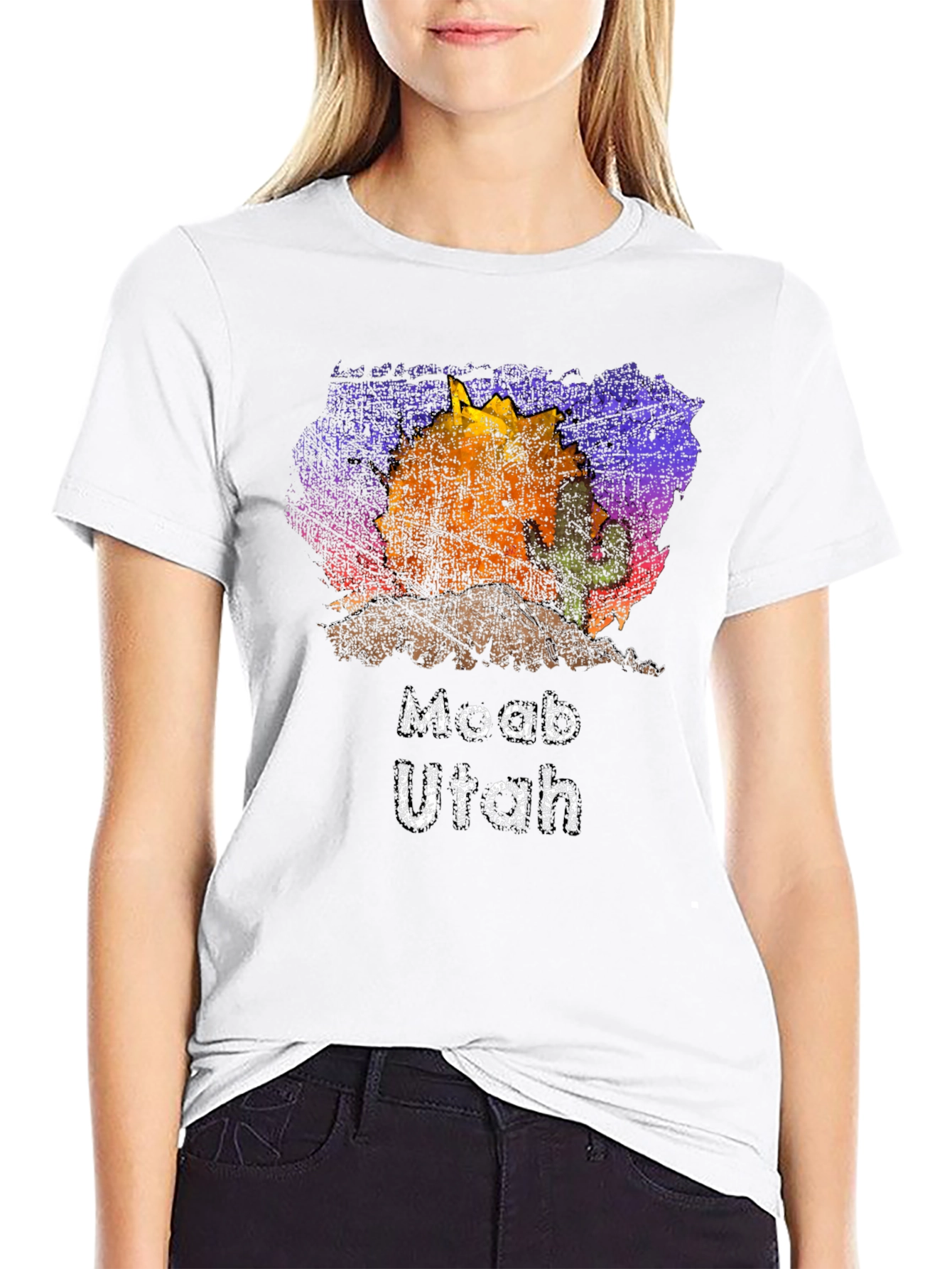 Moab Utah Desert Graphic T-Shirt