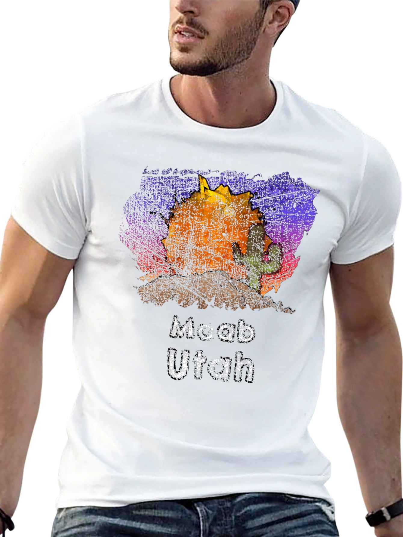 Moab Utah Desert Graphic T-Shirt