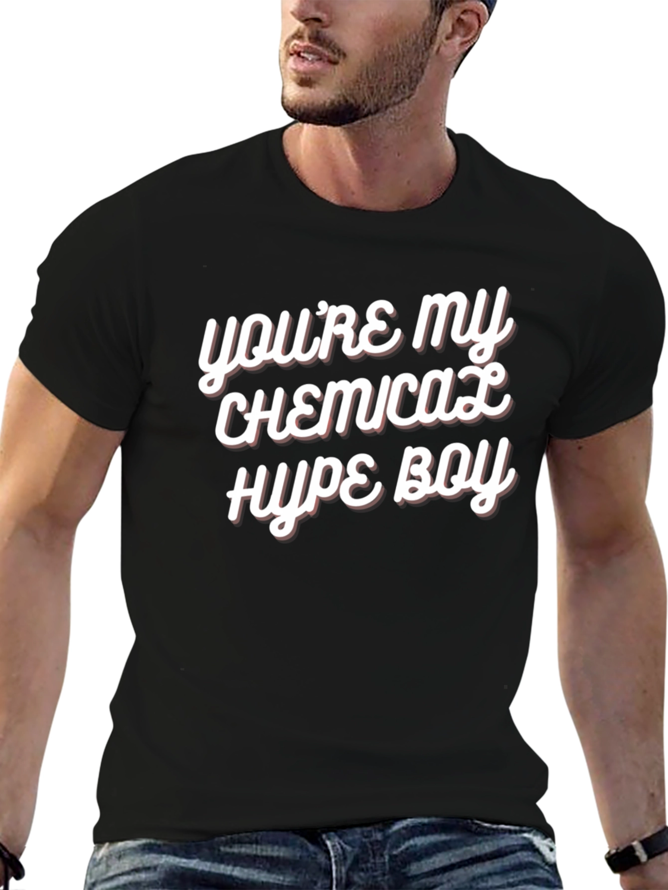 Youre My Chemical Hype Boy Black Graphic Tee