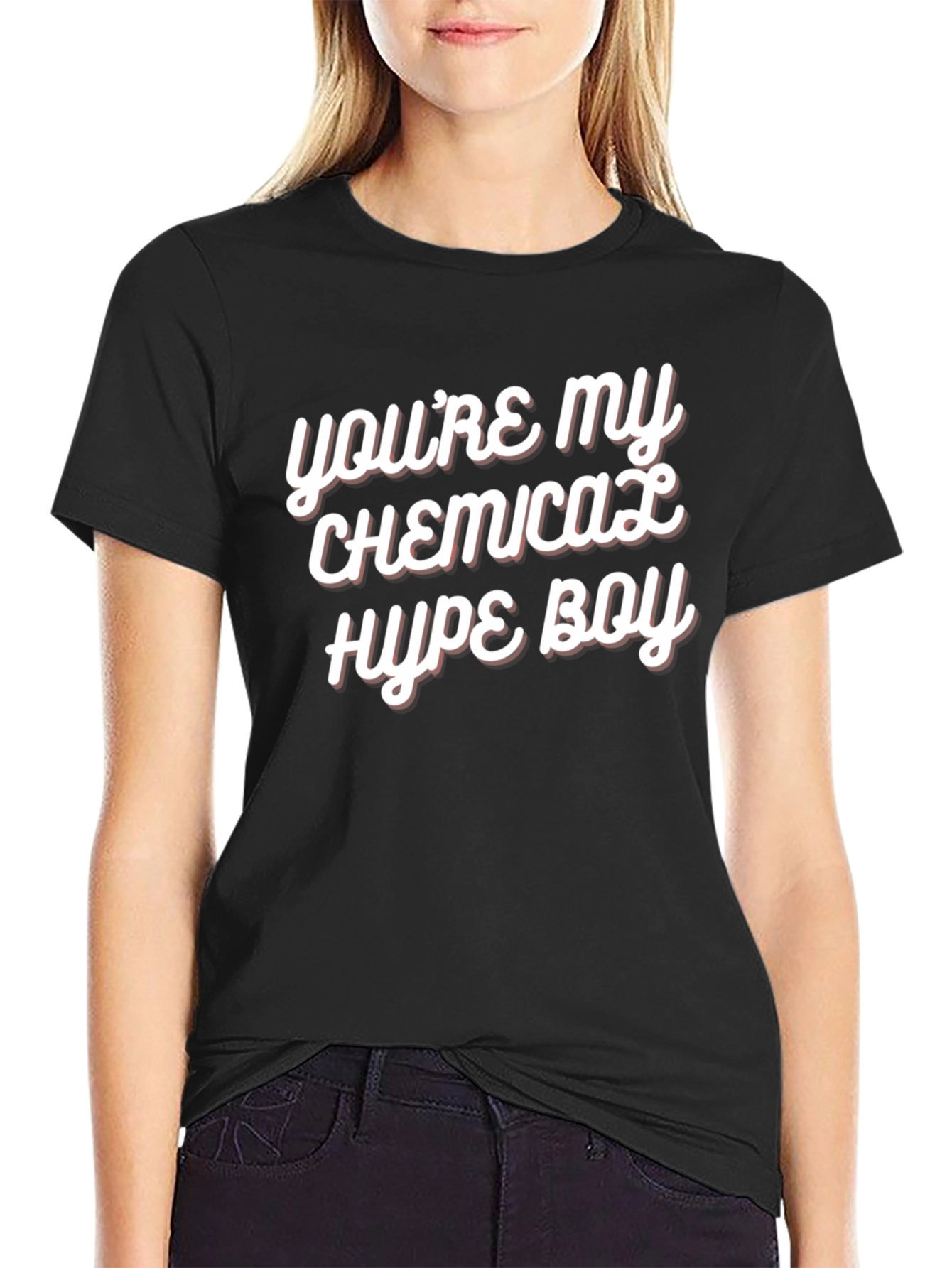Youre My Chemical Hype Boy Black Graphic Tee