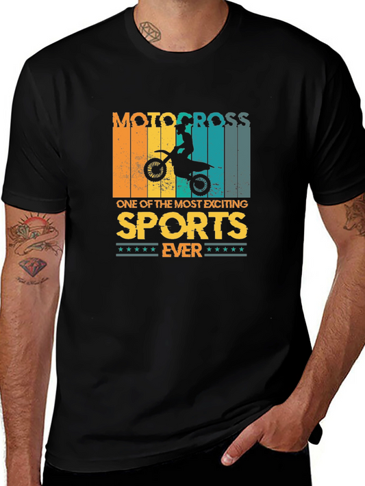 Motocross Sports T-Shirt - Exciting Ride!