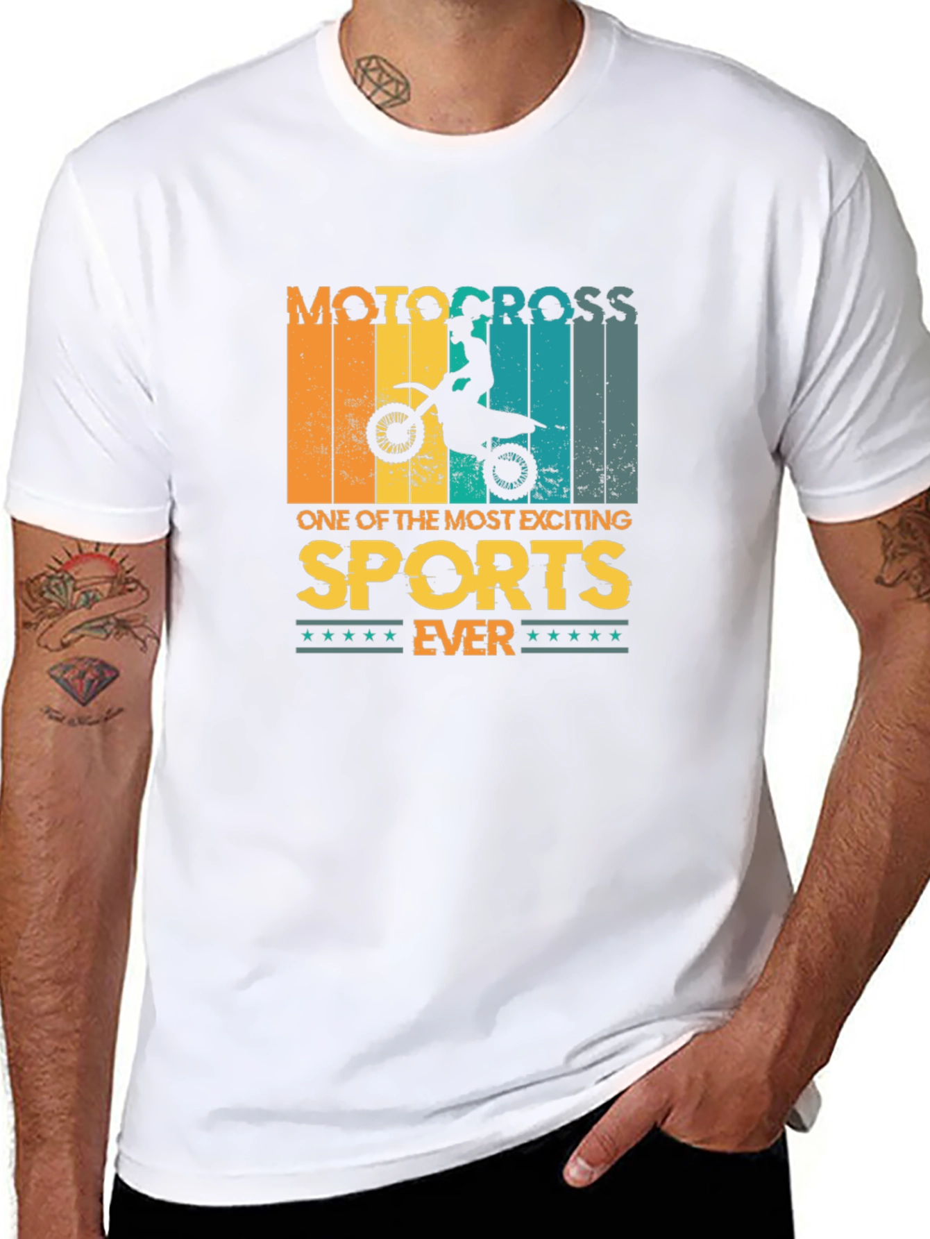 Motocross Sports T-Shirt - Exciting Ride!