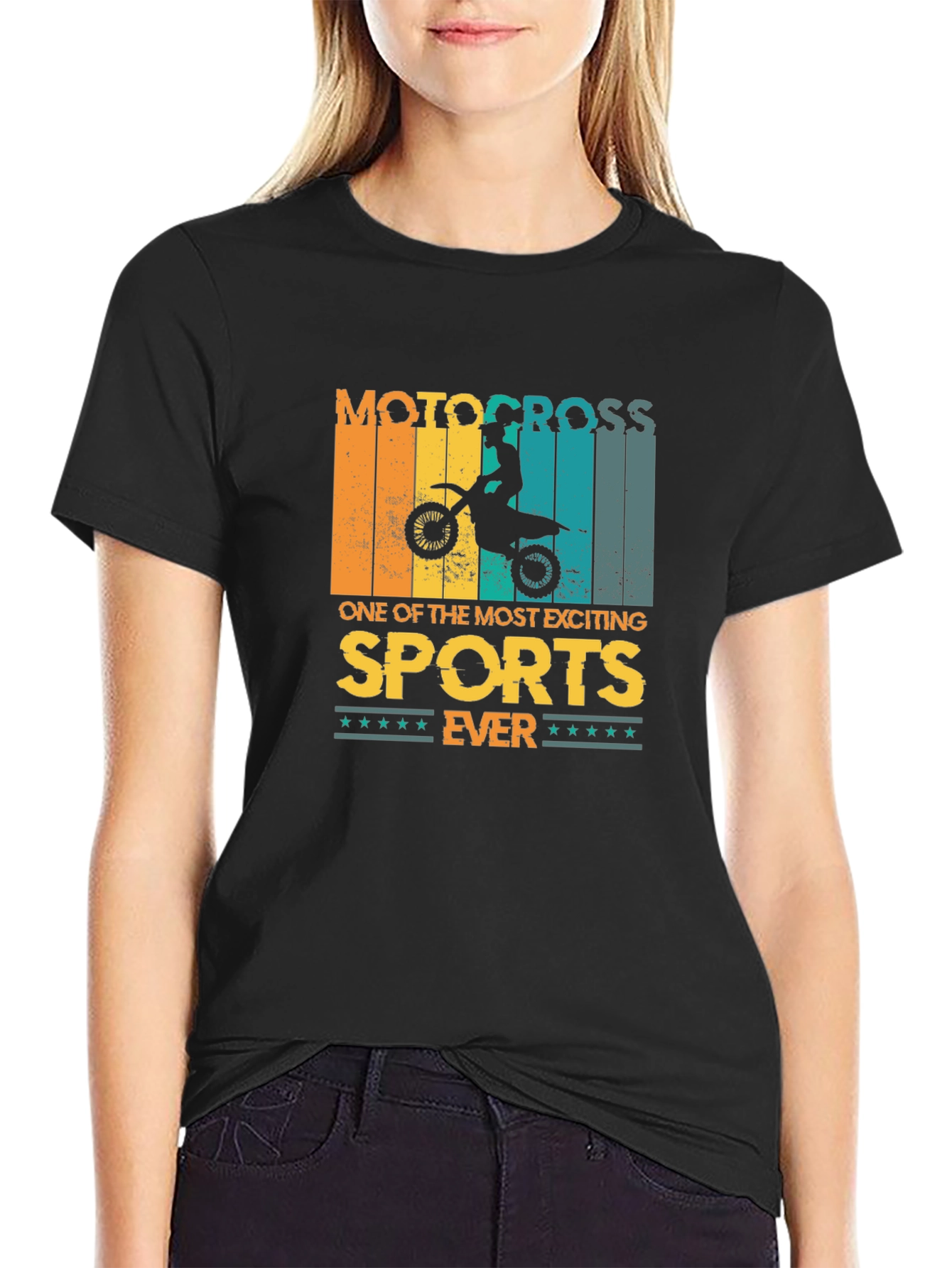 Motocross Sports T-Shirt - Exciting Ride!