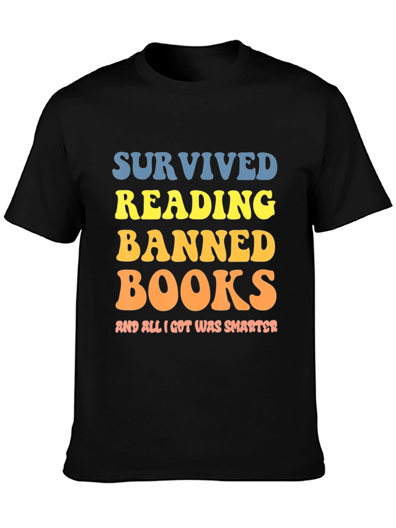 Survived Reading Banned Books Graphic Tee