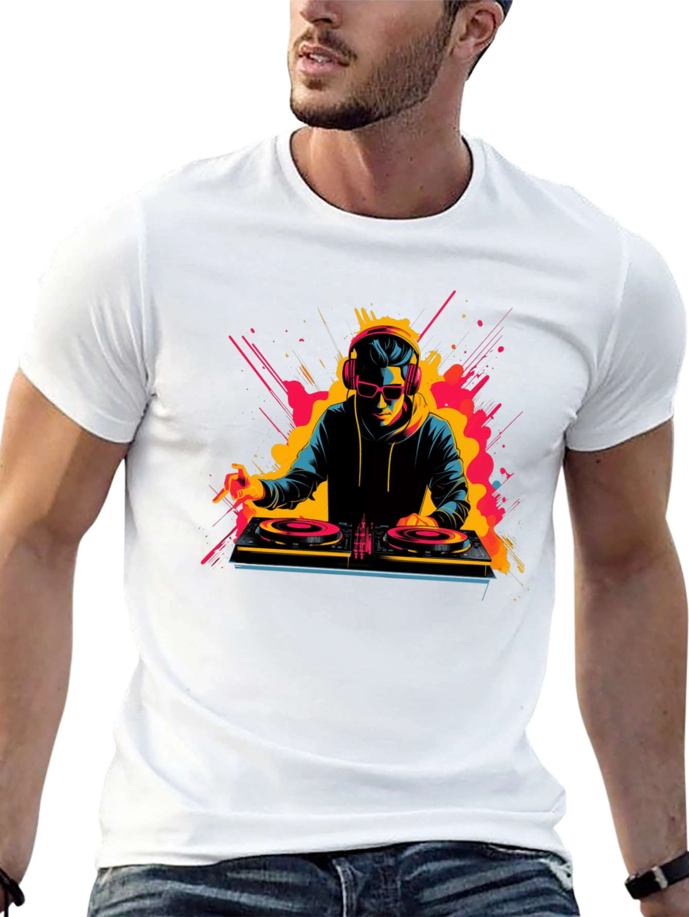 DJ Graphic T-Shirt