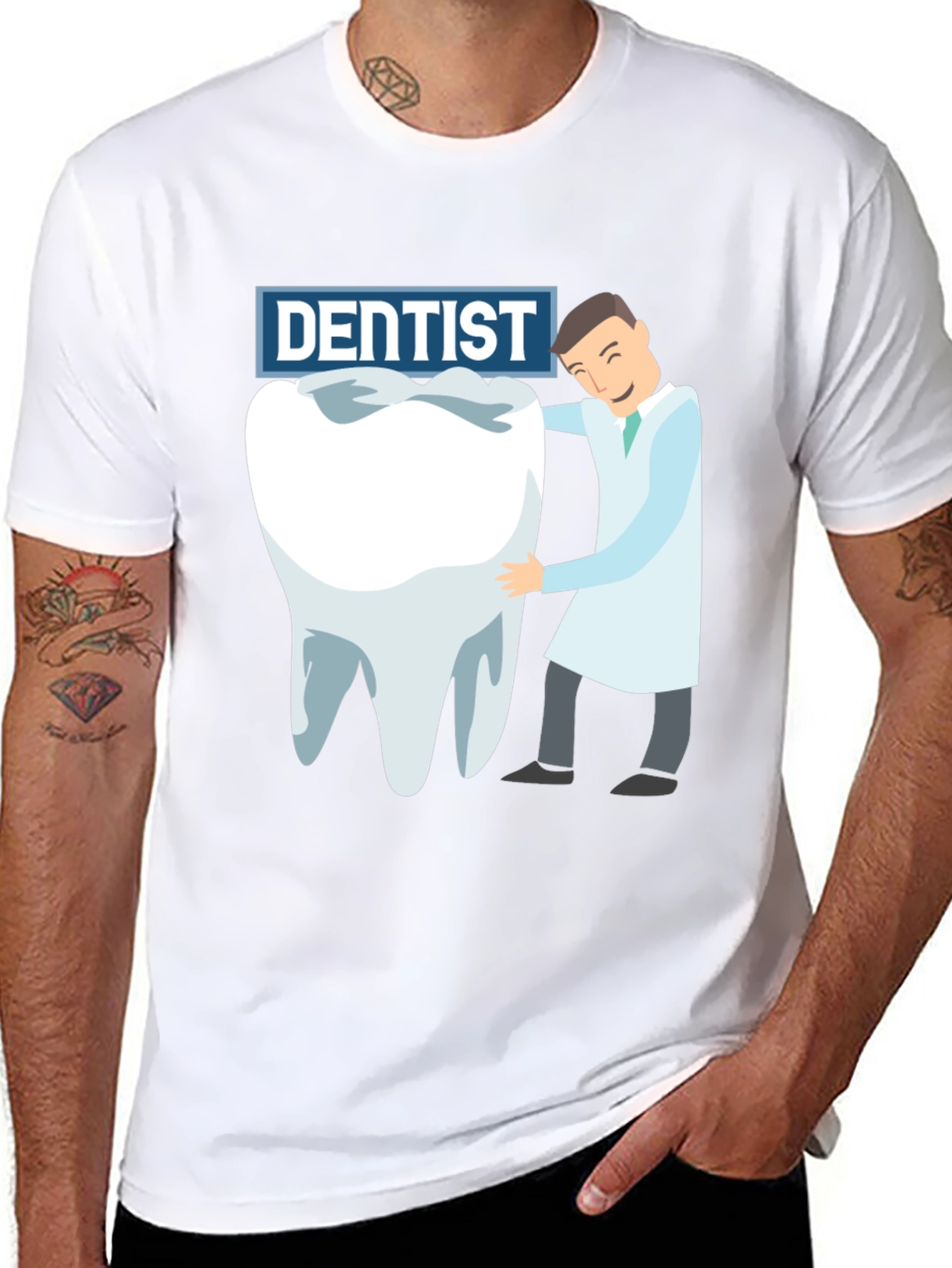 Dentist Graphic Tee - Funny Tooth T-Shirt