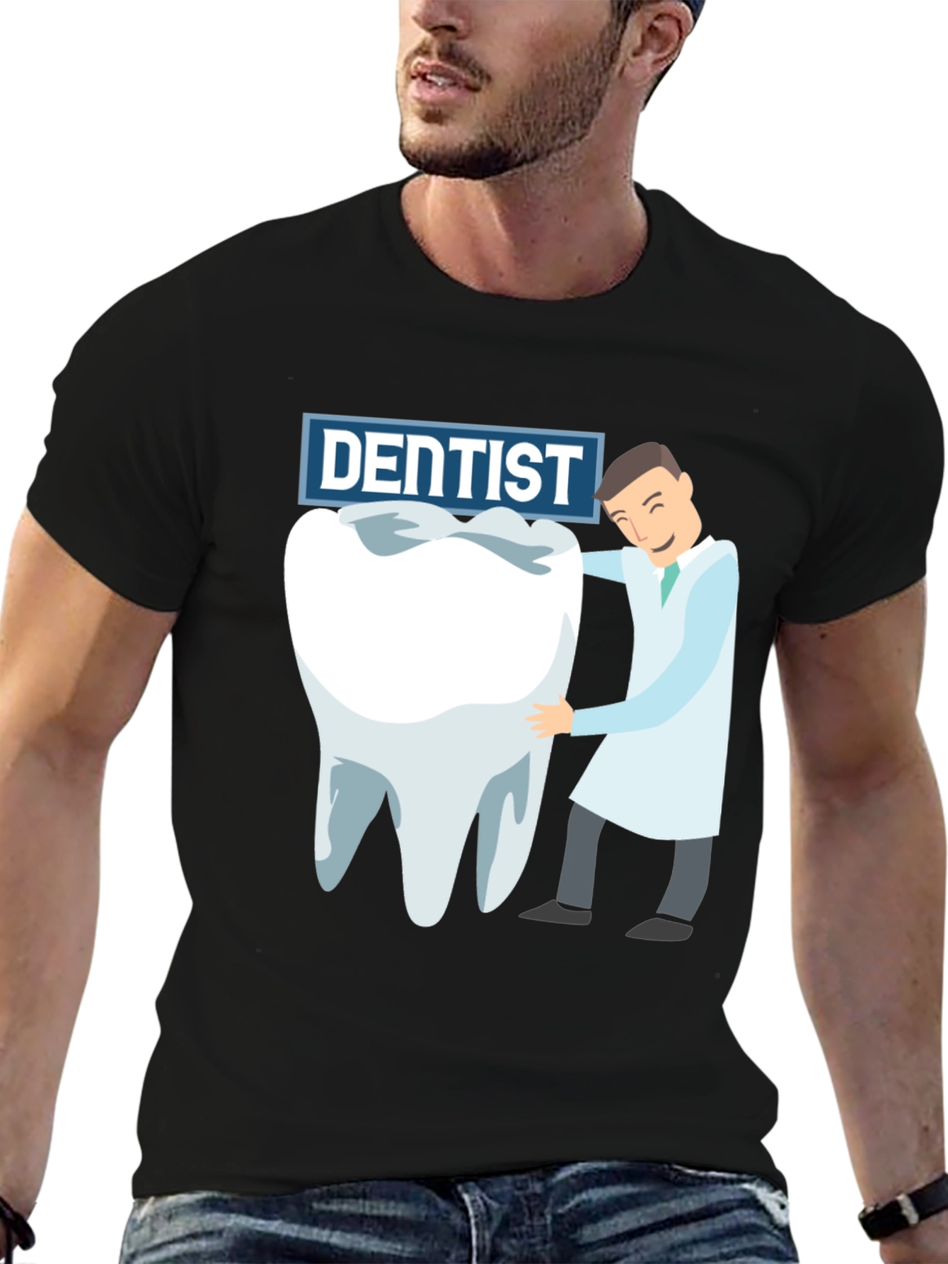 Dentist Graphic Tee - Funny Tooth T-Shirt