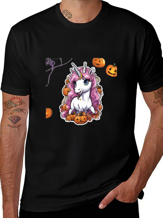 Halloween Unicorn T-Shirt - Cute & Spooky