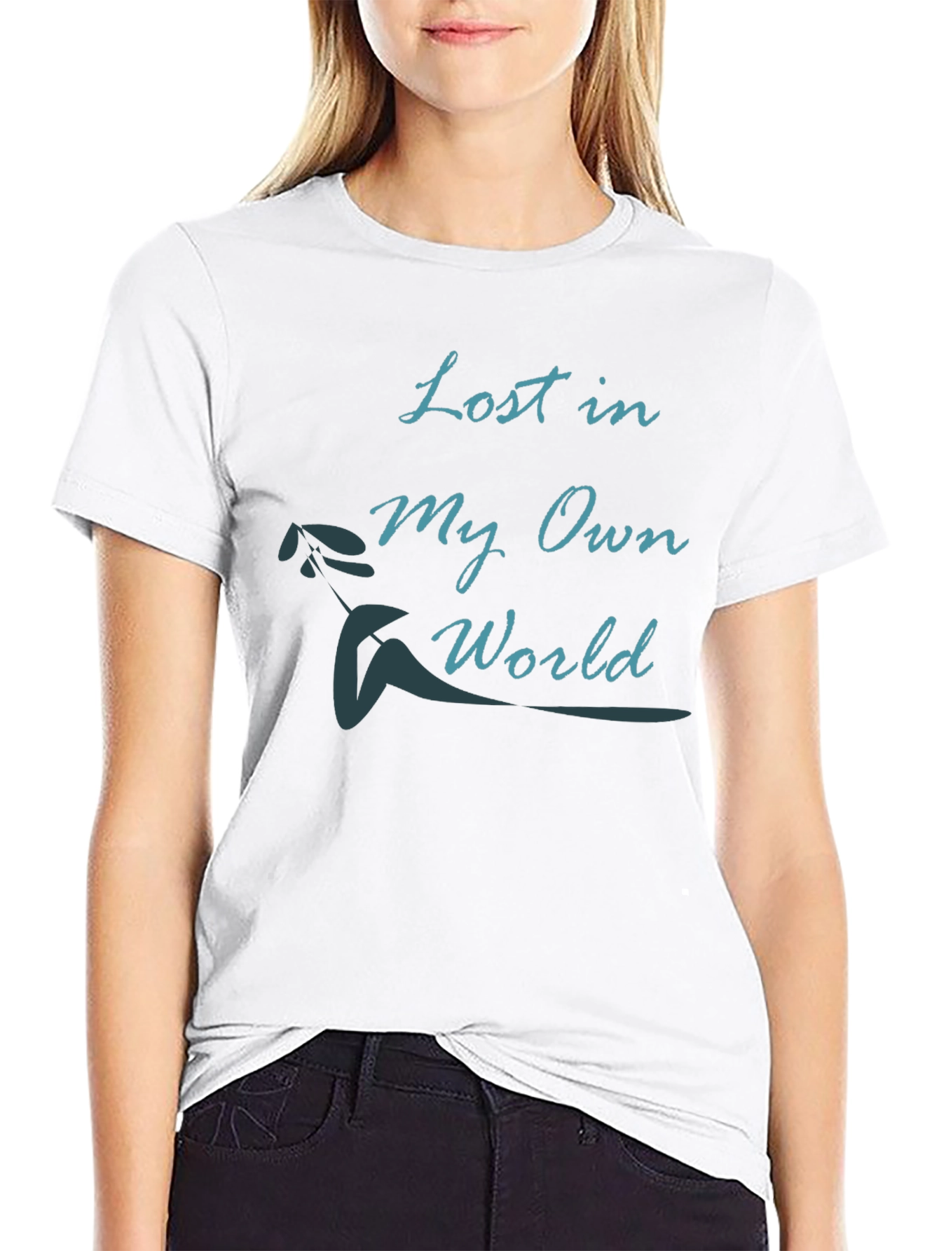 Lost In My Own World Graphic Tee