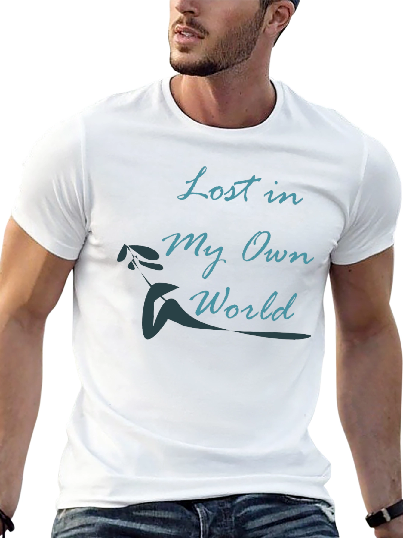 Lost In My Own World Graphic Tee