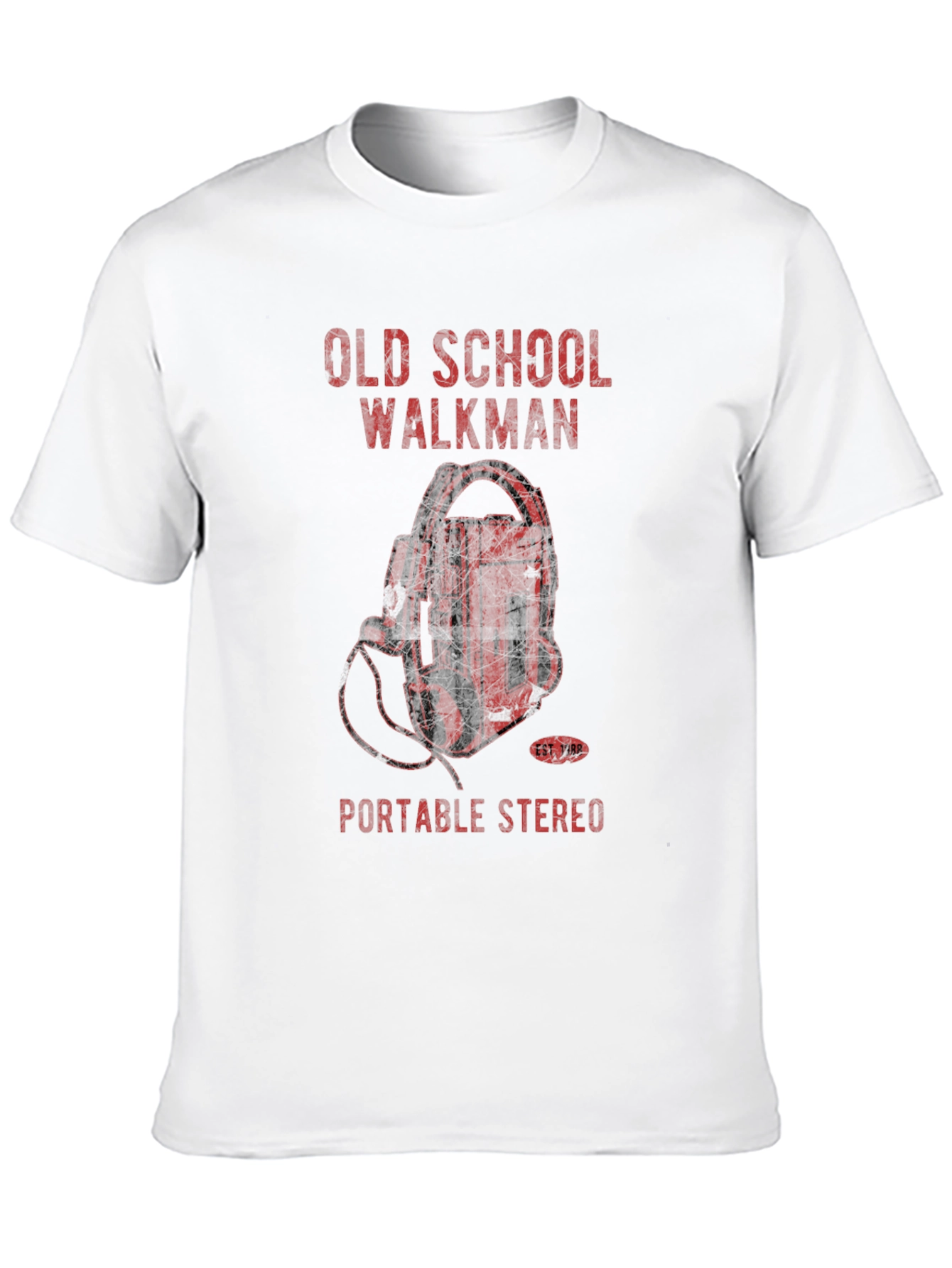 Retro Old School Walkman T-Shirt
