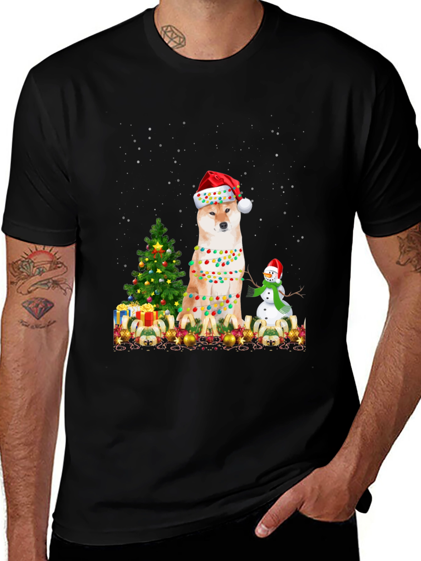 Christmas Shiba Inu T-Shirt