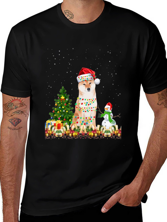 Christmas Shiba Inu T-Shirt