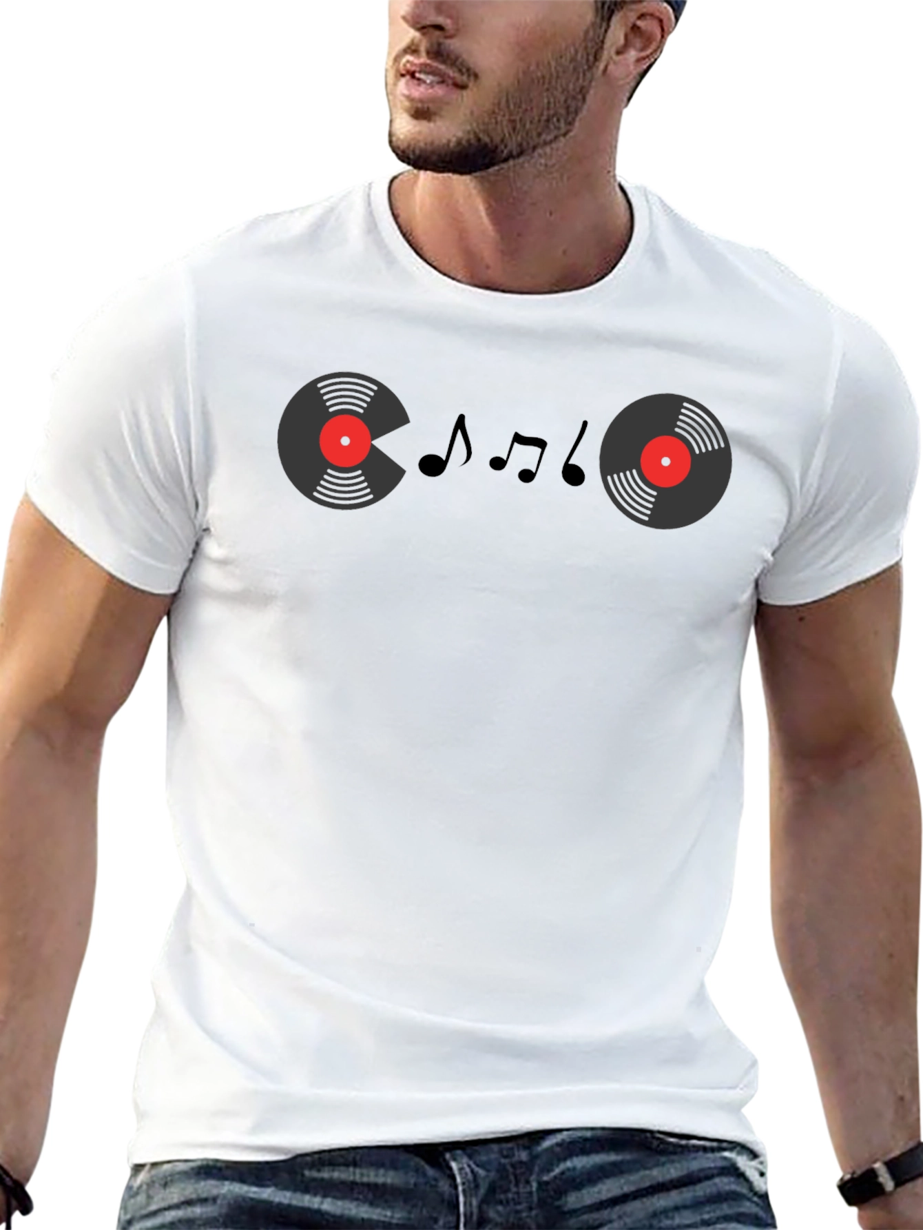Music Lover T-Shirt - Pacman Style