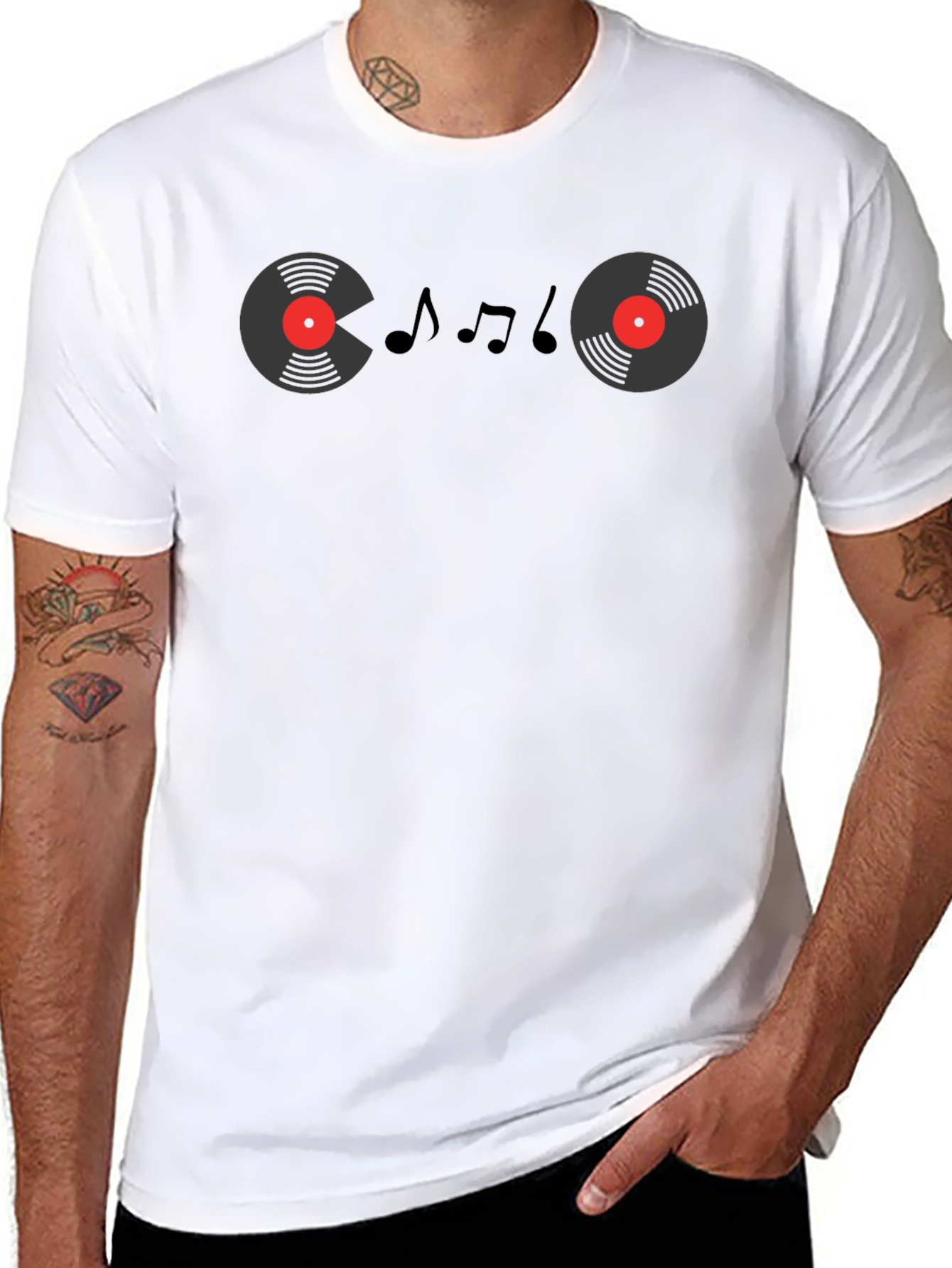 Music Lover T-Shirt - Pacman Style