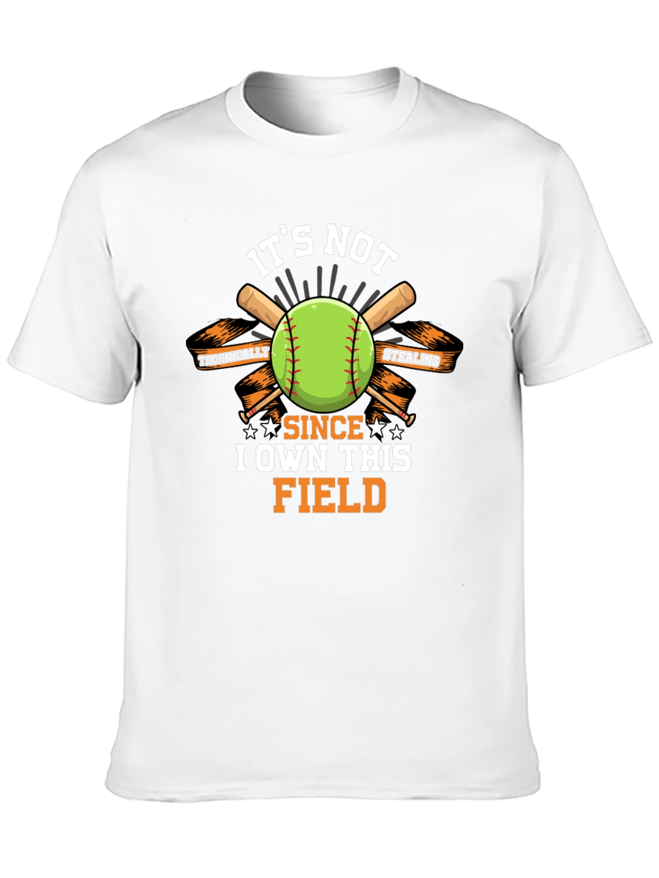 Its Not Stealing I Own This Field Black T-Shirt