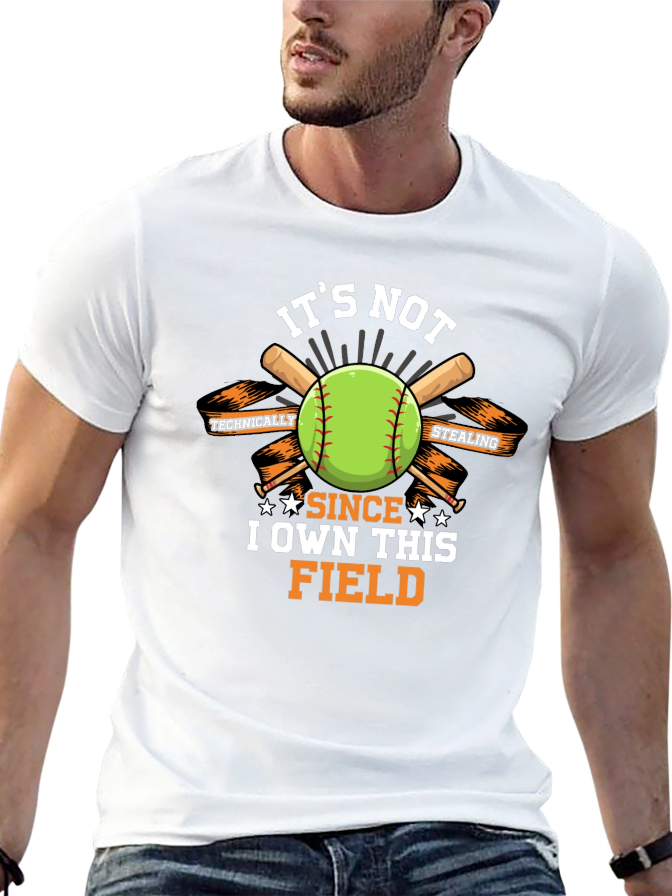 Its Not Stealing I Own This Field Black T-Shirt
